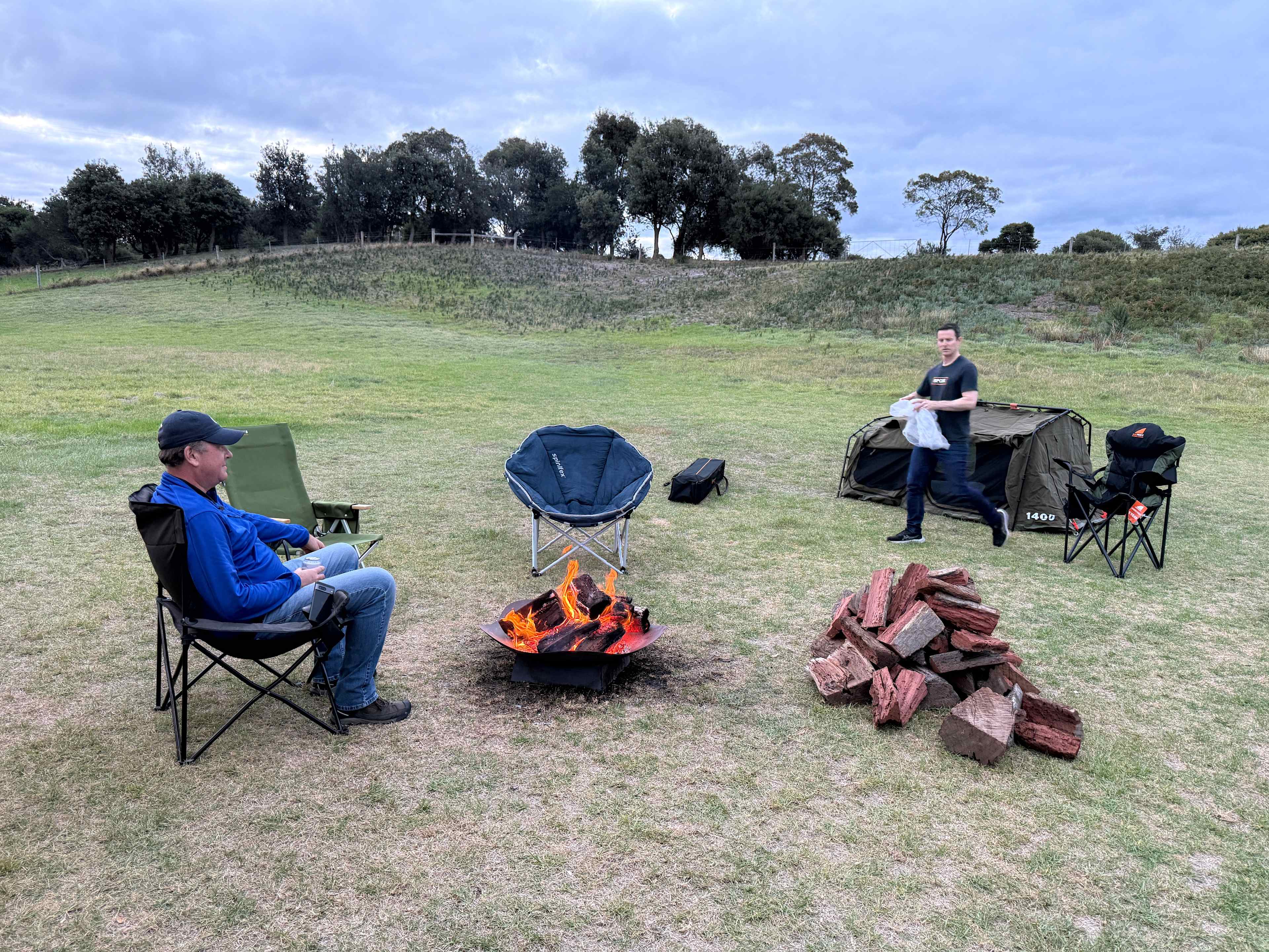 Top paddock campsite