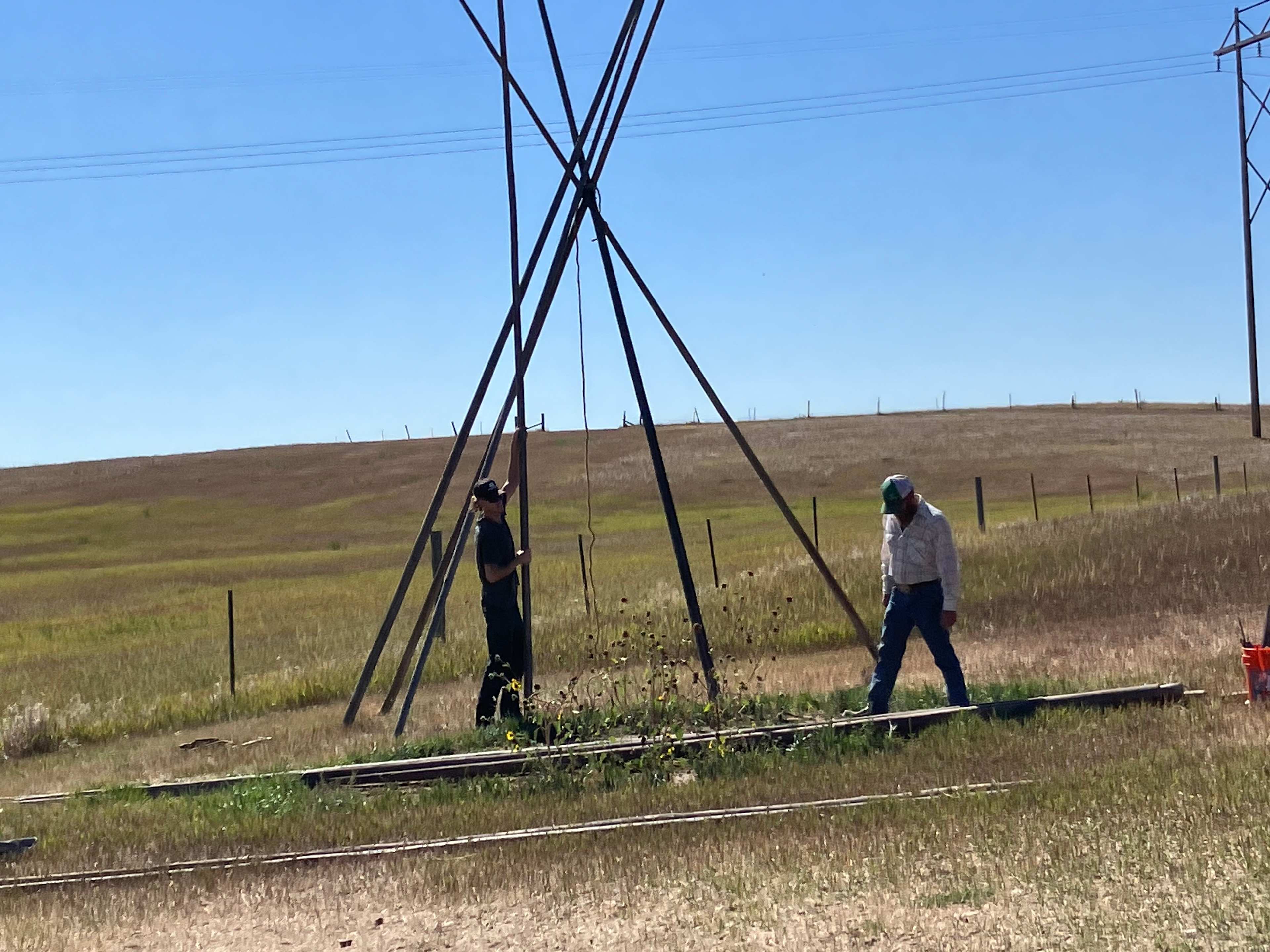 Devils Tower Tipi Camping