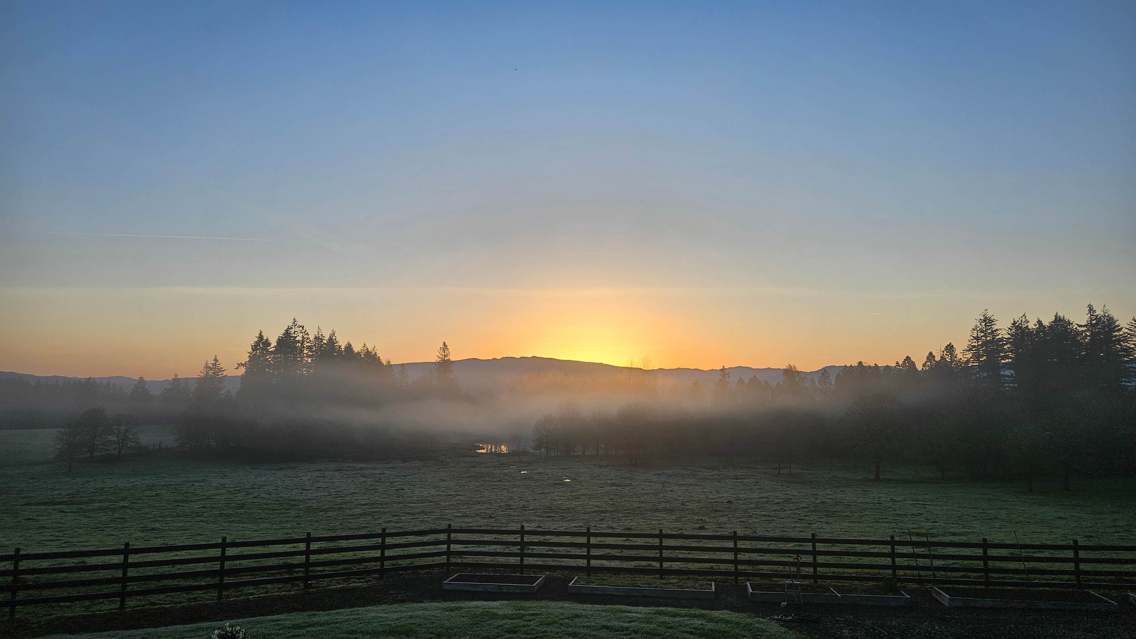Fall sunrise 