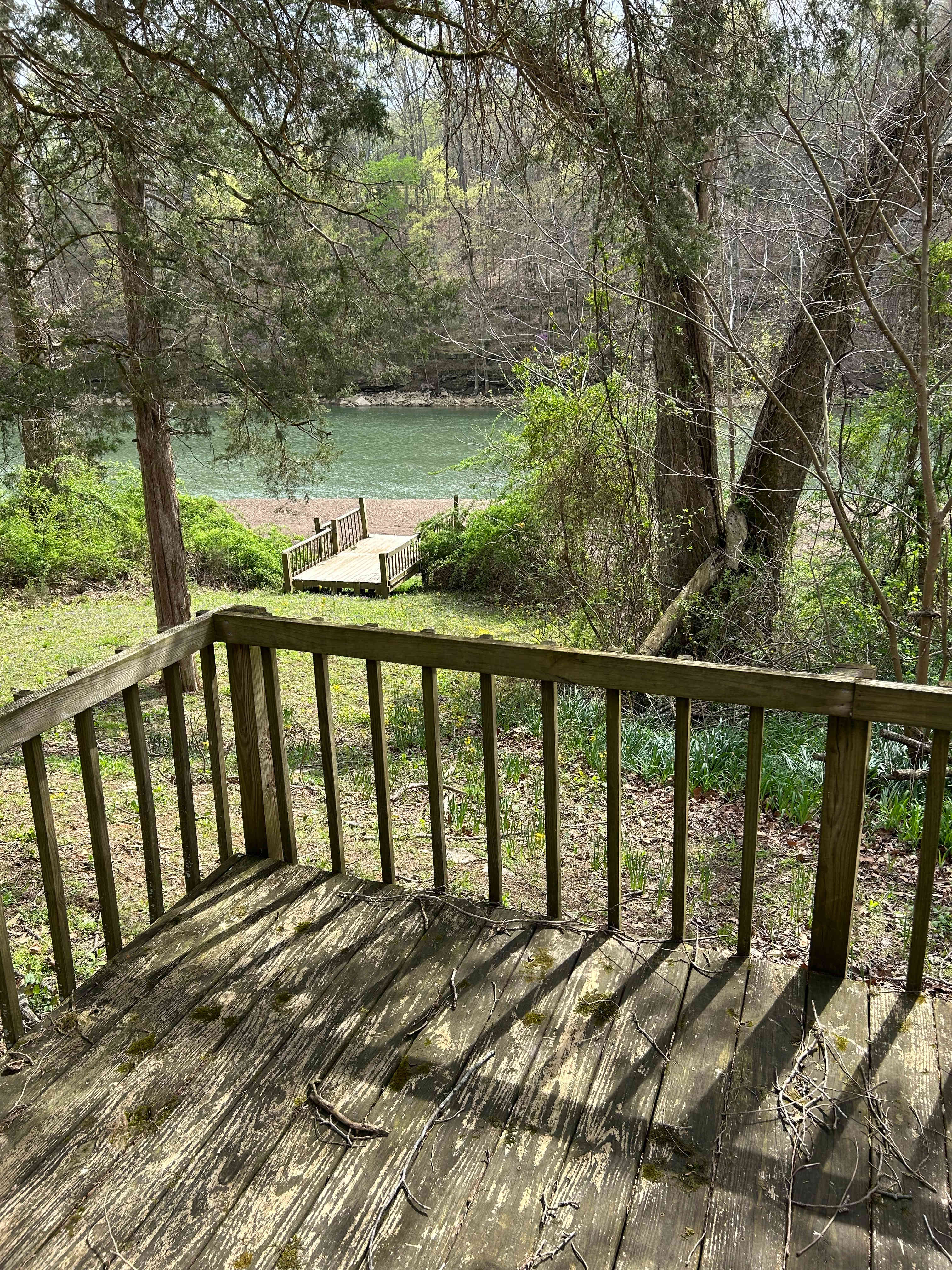 Camp Clarke on the Caney