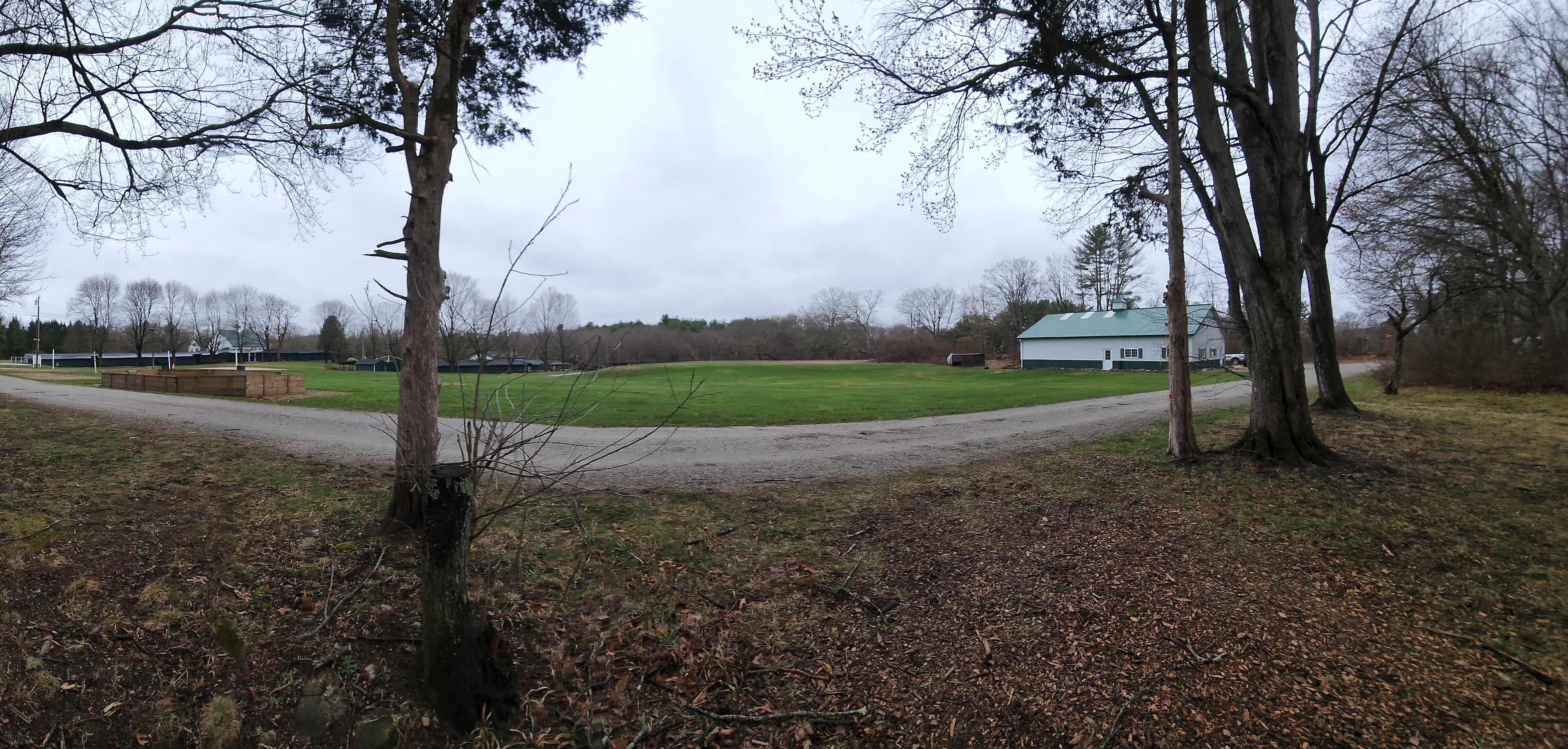 View from site.