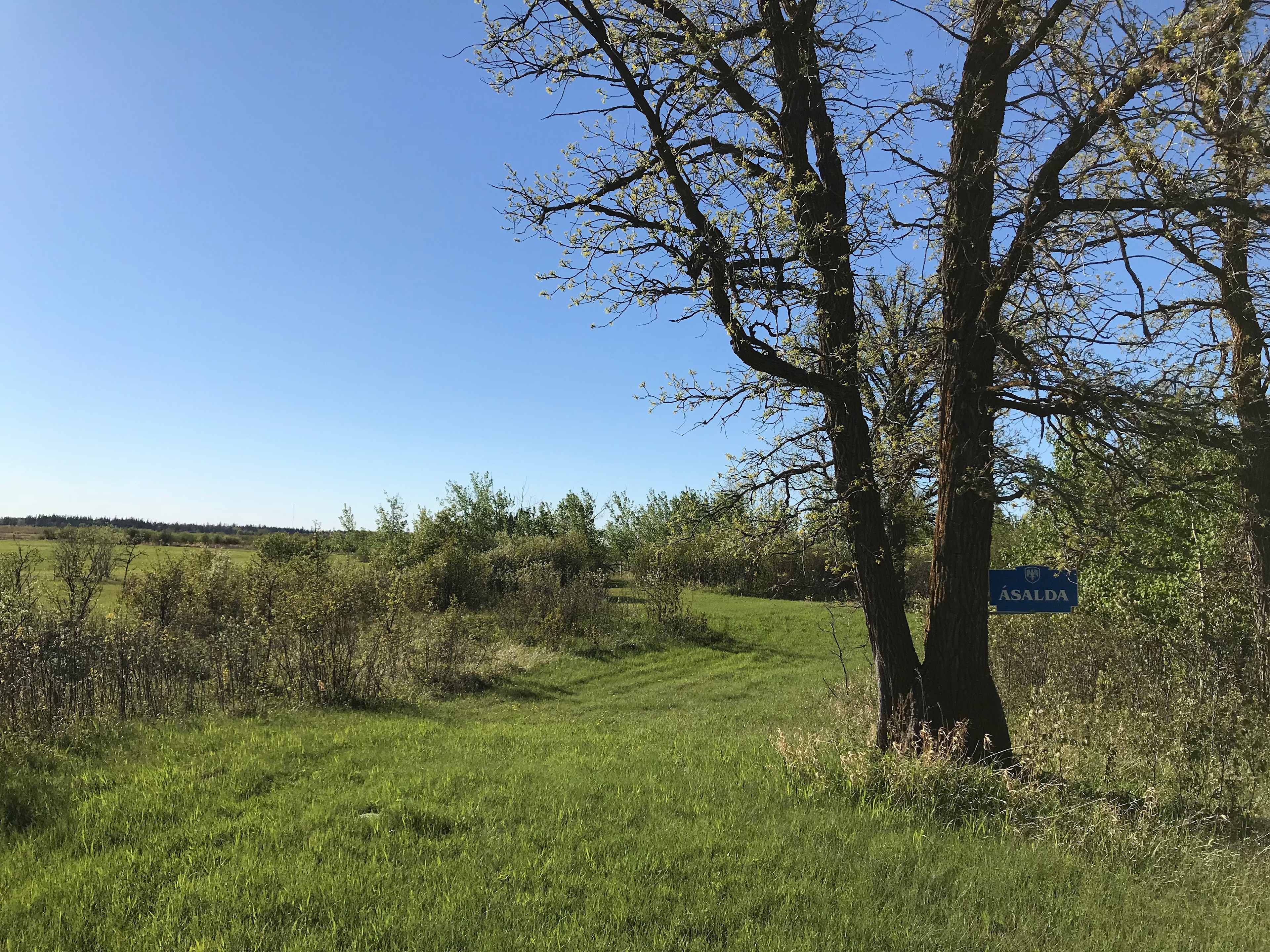 Ásalda historic site: Riverton
