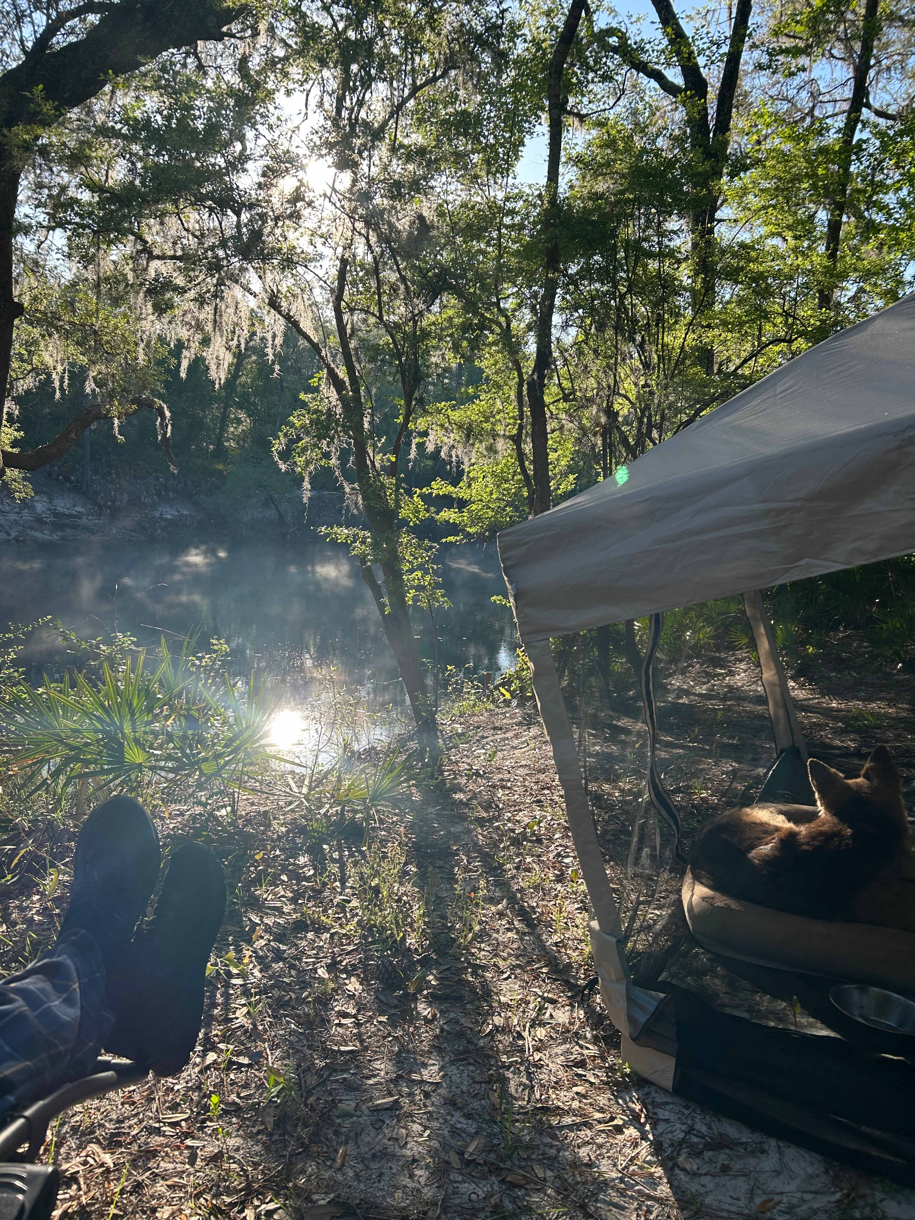 Off Grid River Camping