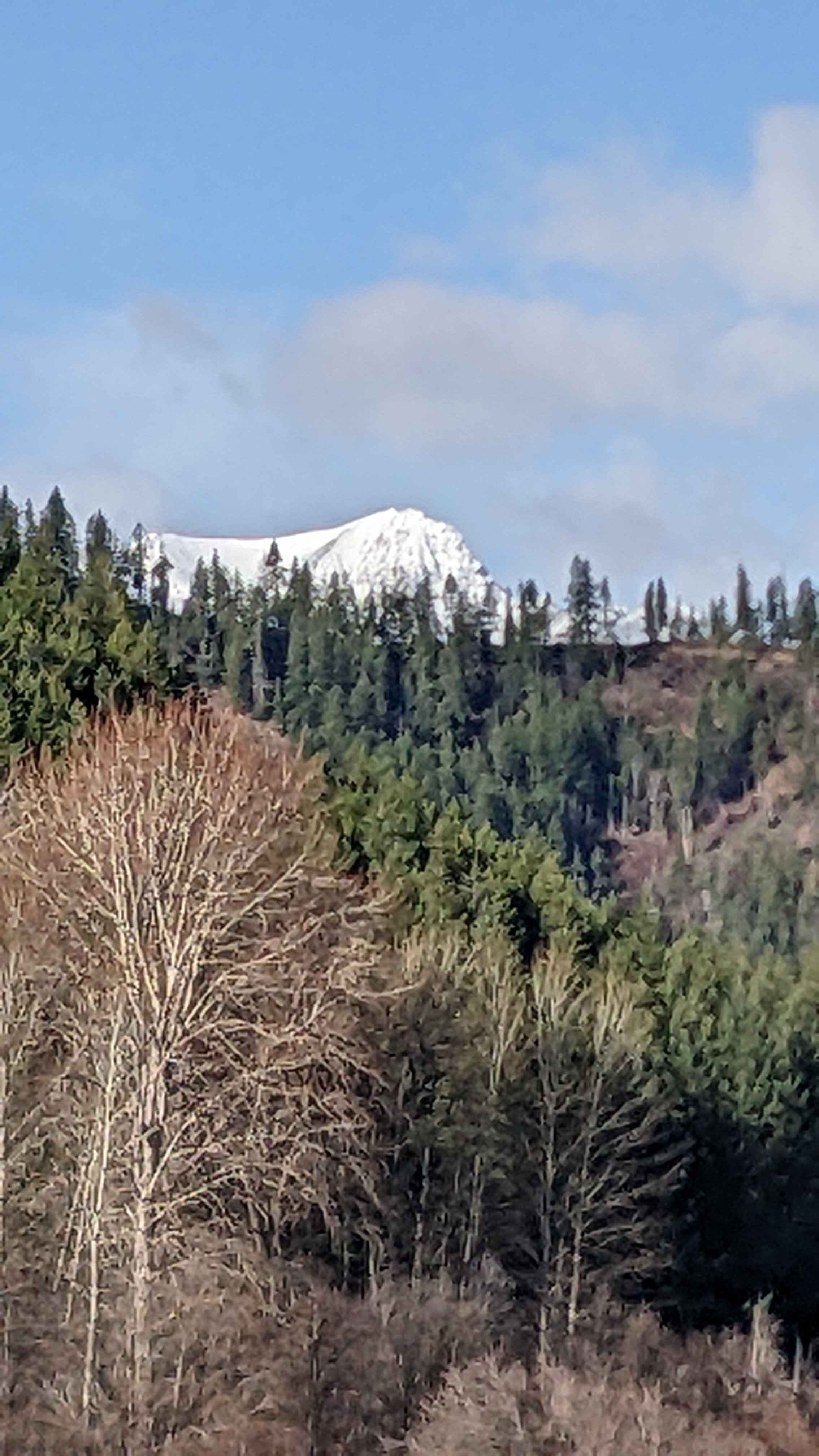 Big Jim Mountain view from camper