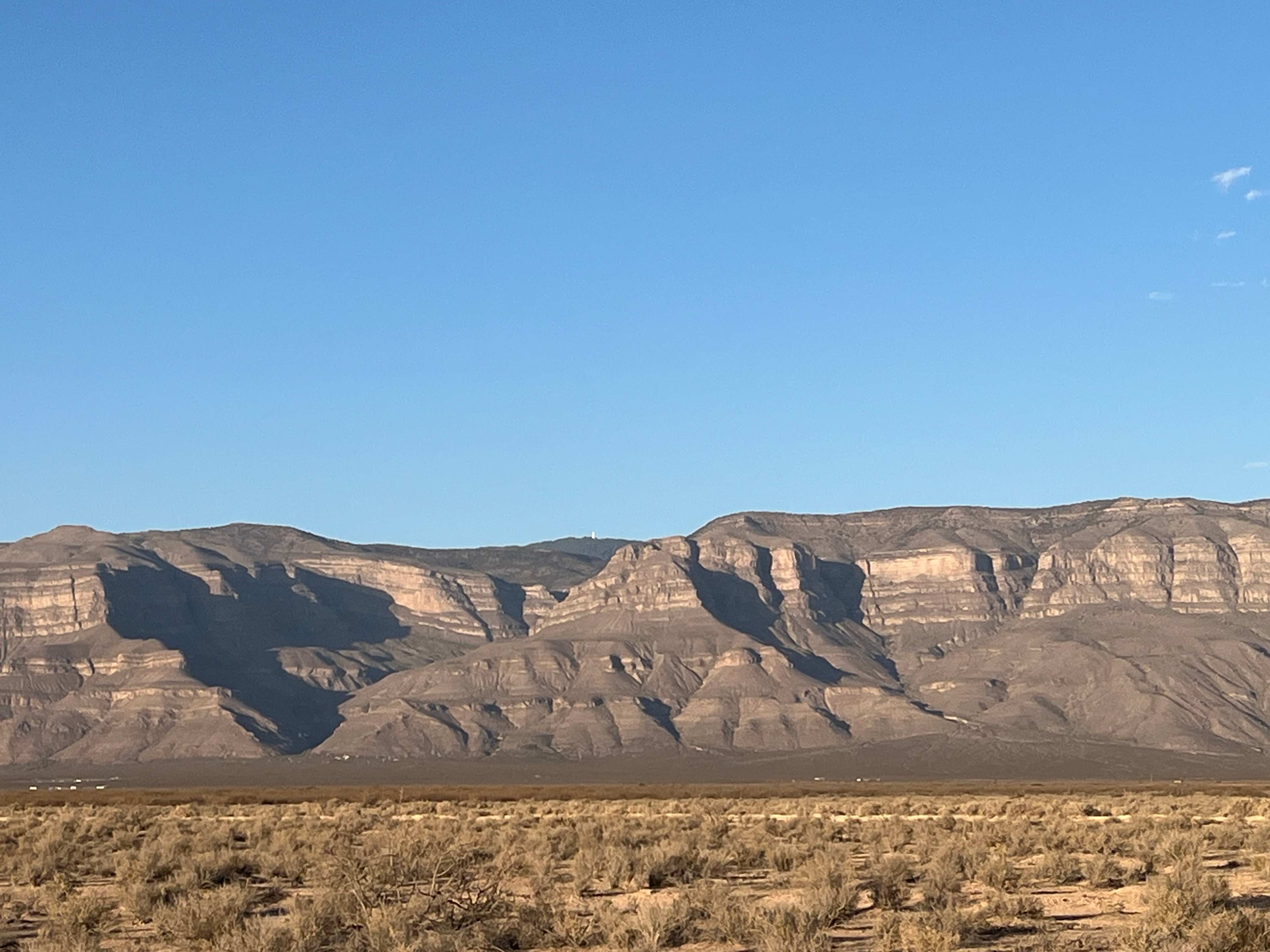 View to the east