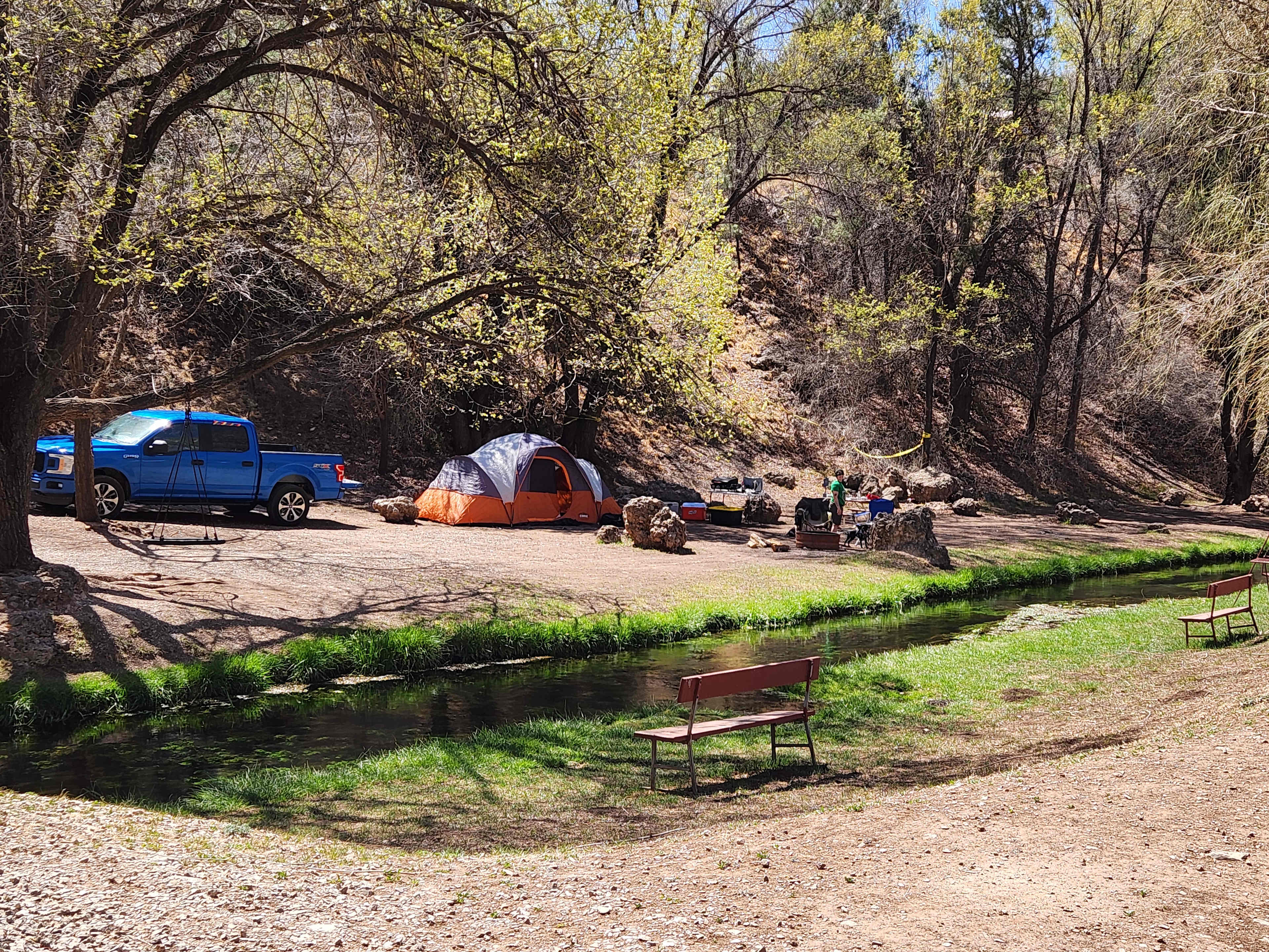 Tent sites