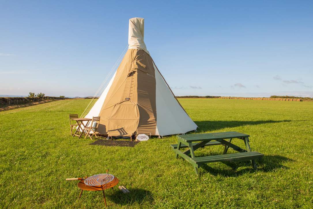 Seaview Tipis, Cornwall