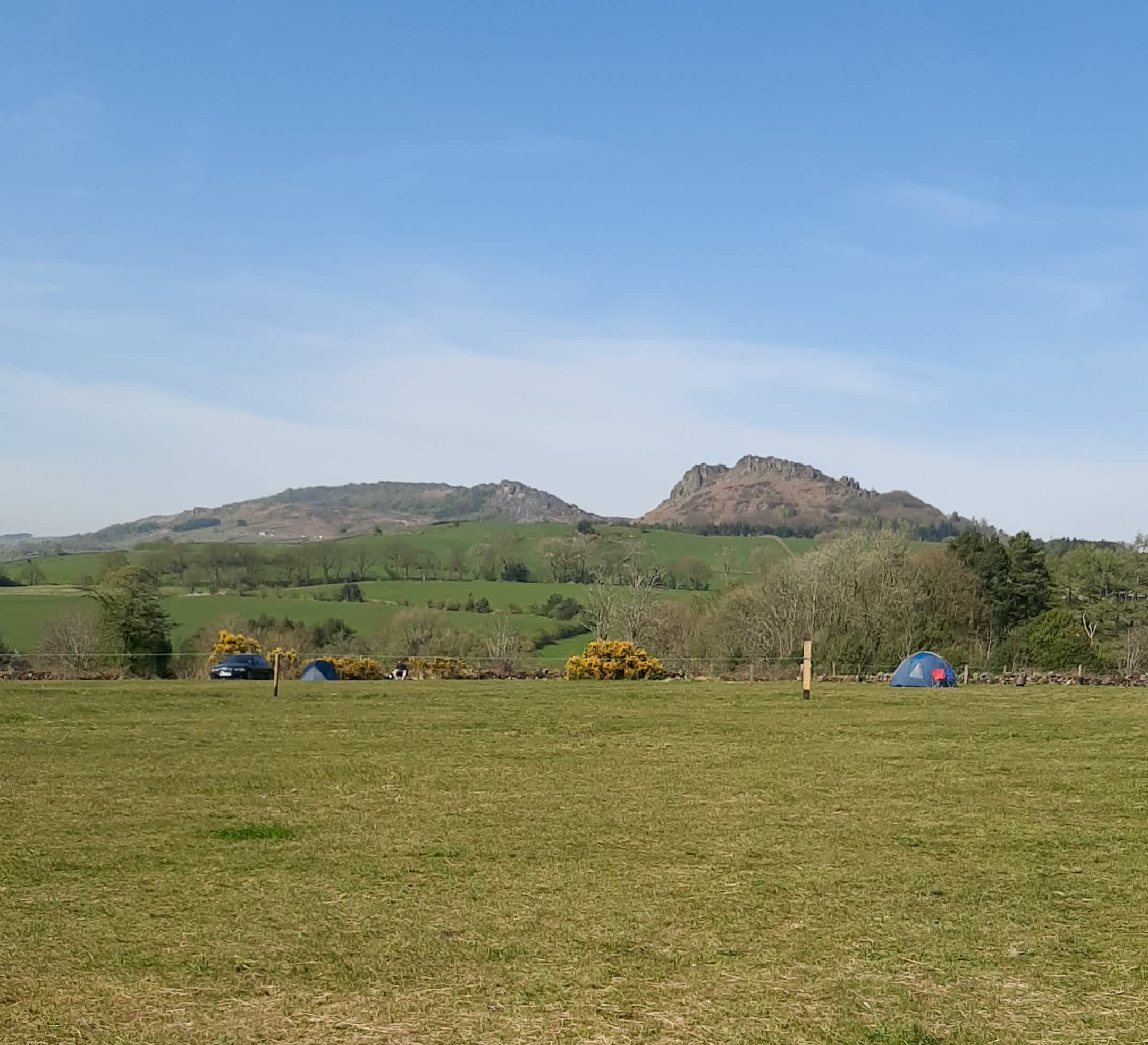 Camping at The Hollies