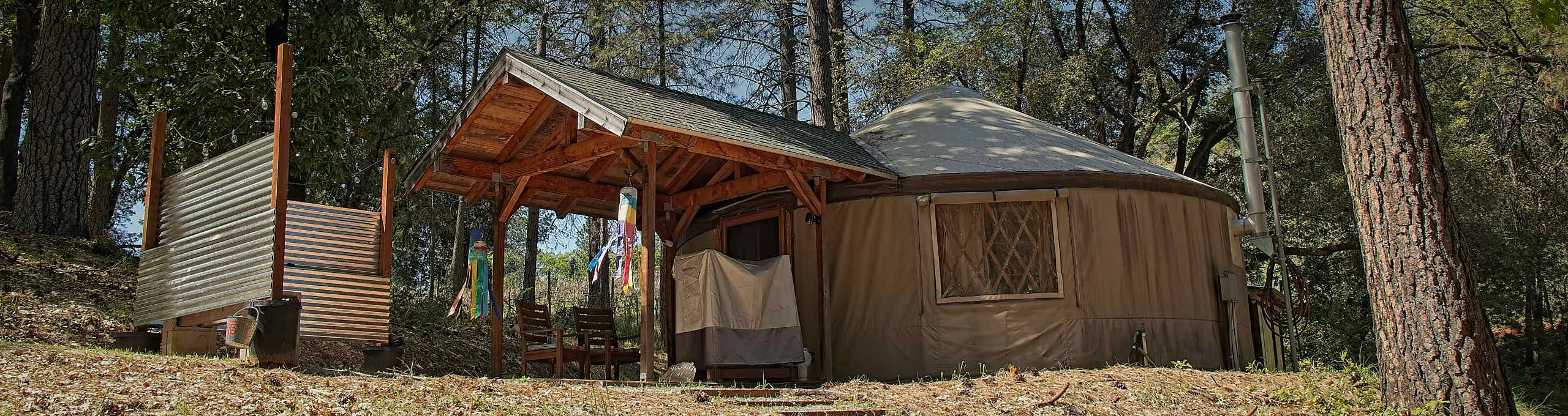 Yurt in the Sierra Foothills