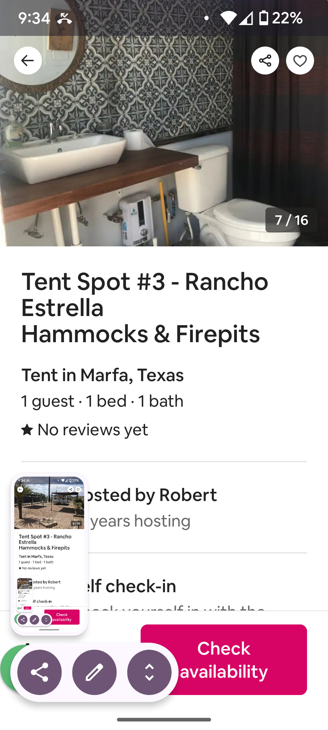 Rancho Estrella Marfa - Camping