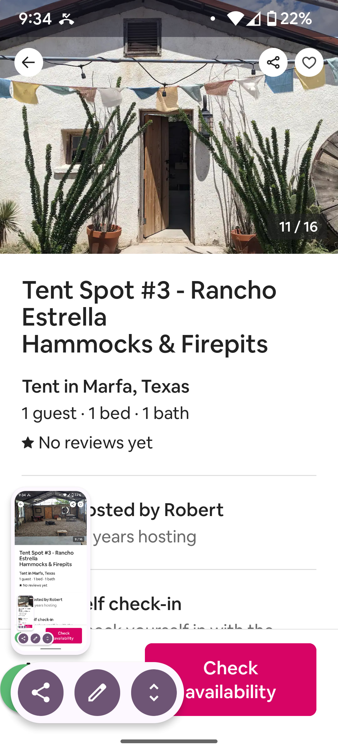 Rancho Estrella Marfa - Camping