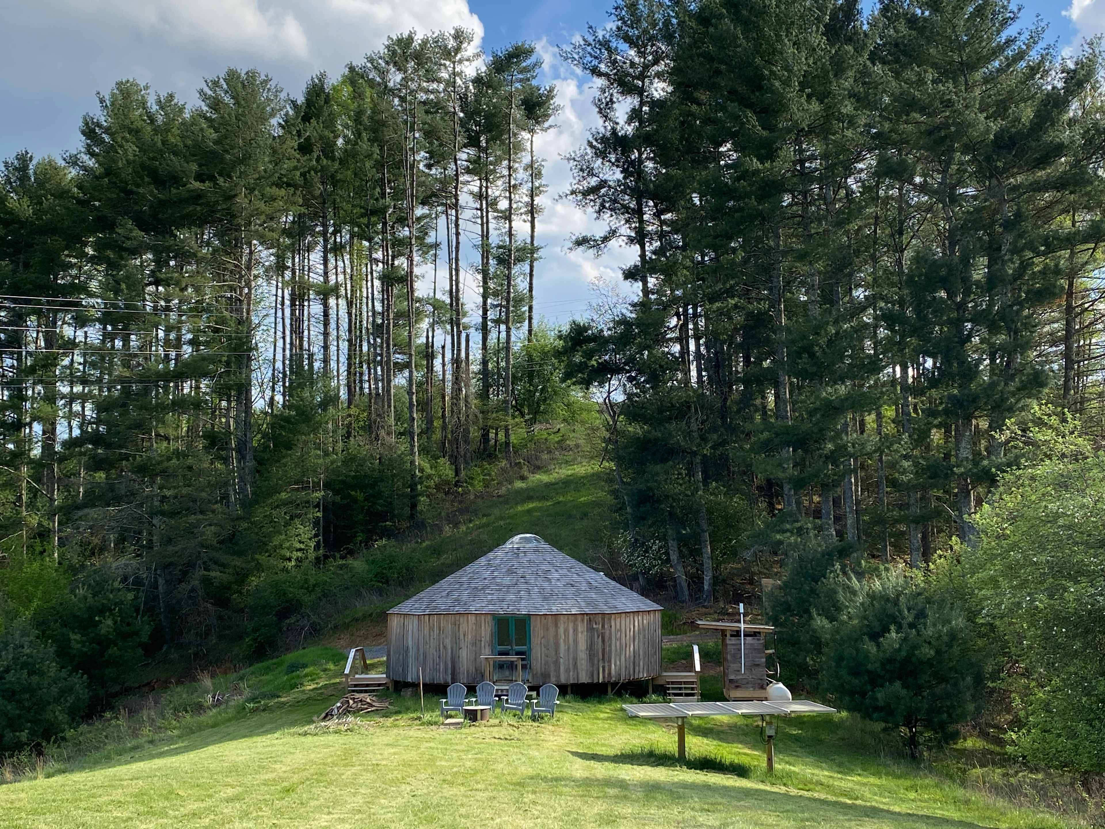 Spacious Off-Grid 30ft Yurt Cabin
