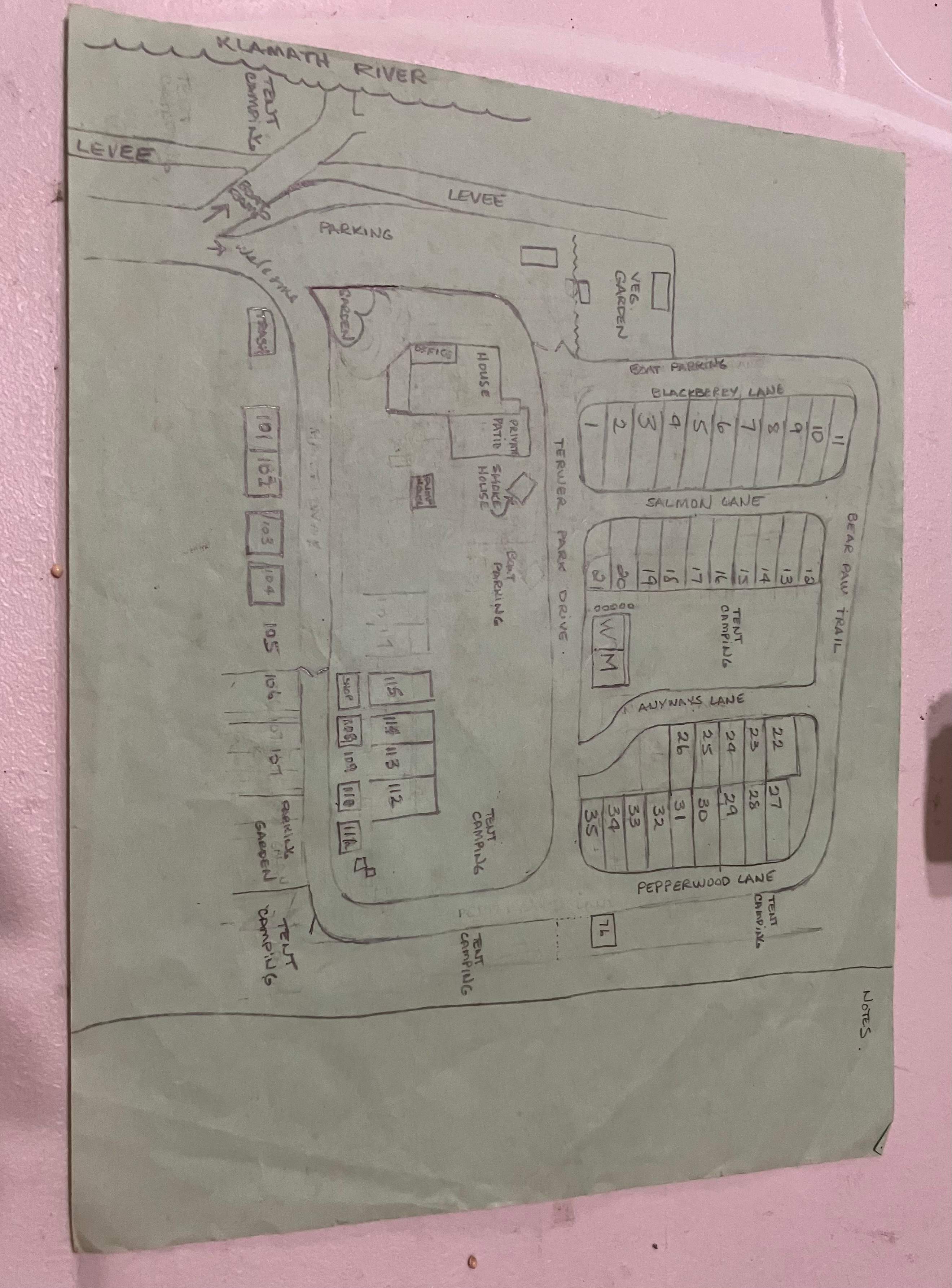 Old map some things have changed