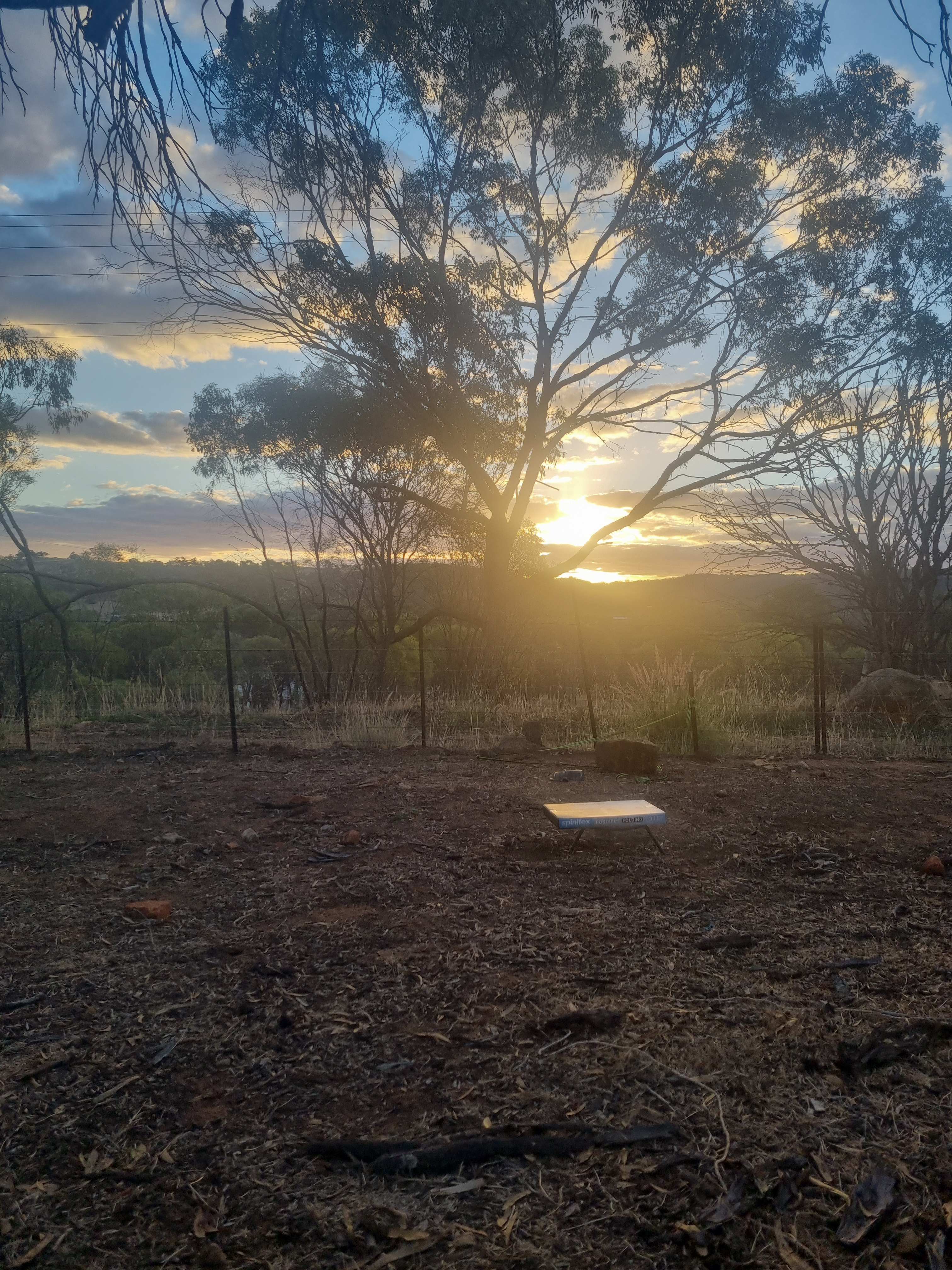 Sunrises and sunsets here are magical. 