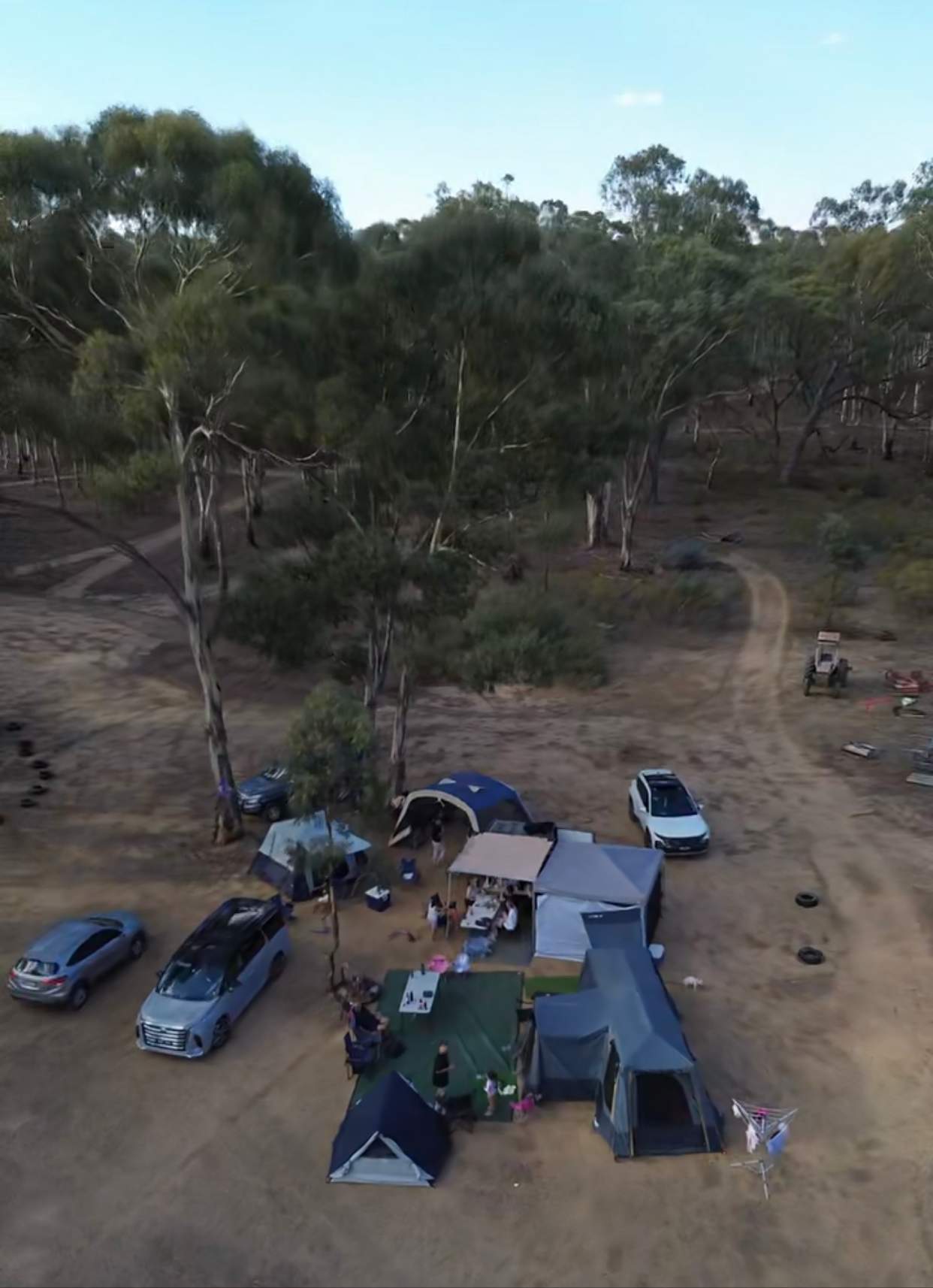 Site 1 has heaps of space to set up a small village 😂 