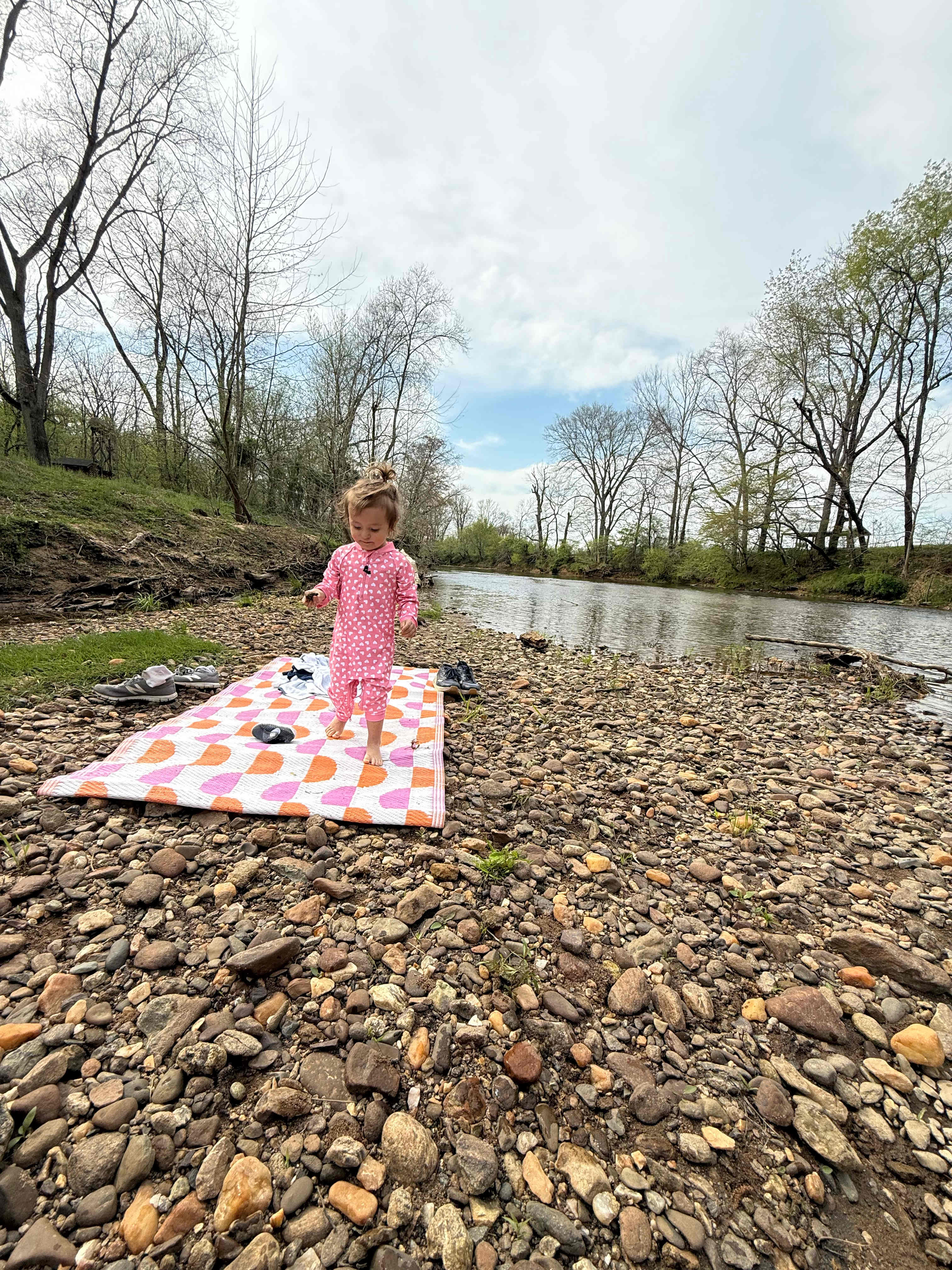 Camping on the Hazel River