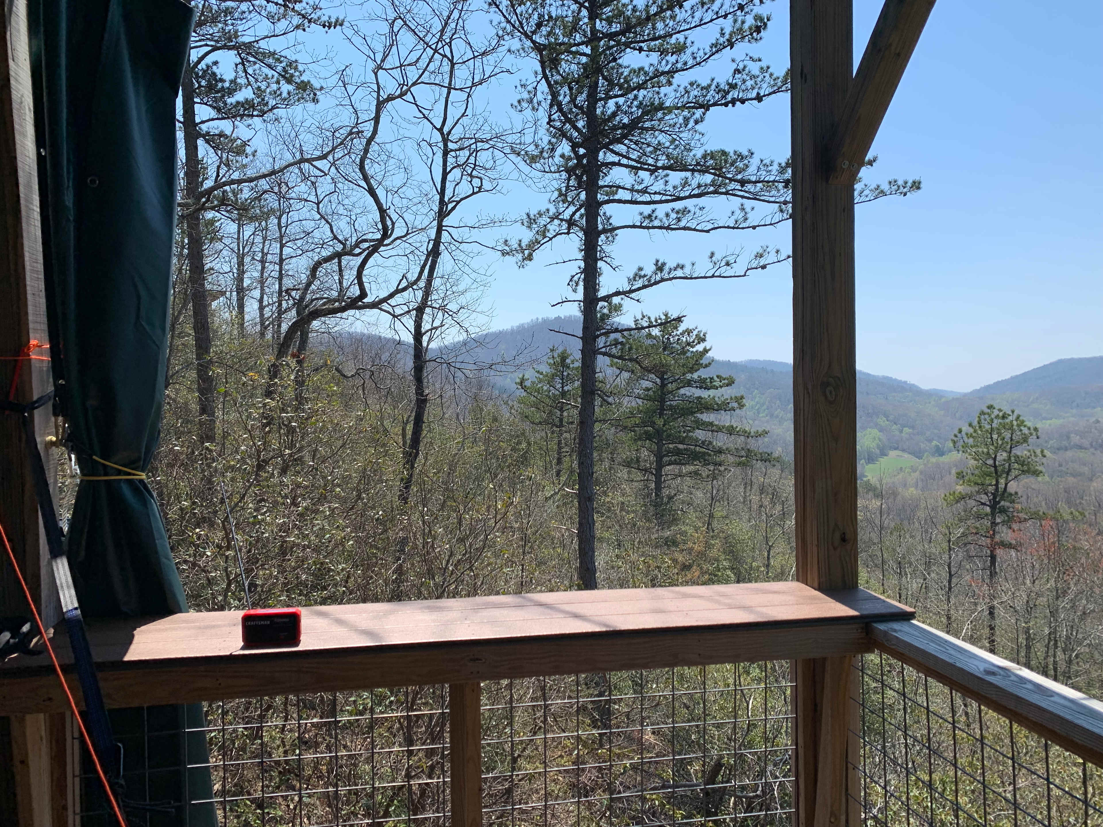 Above the Fray Glamping, Black Mtn.