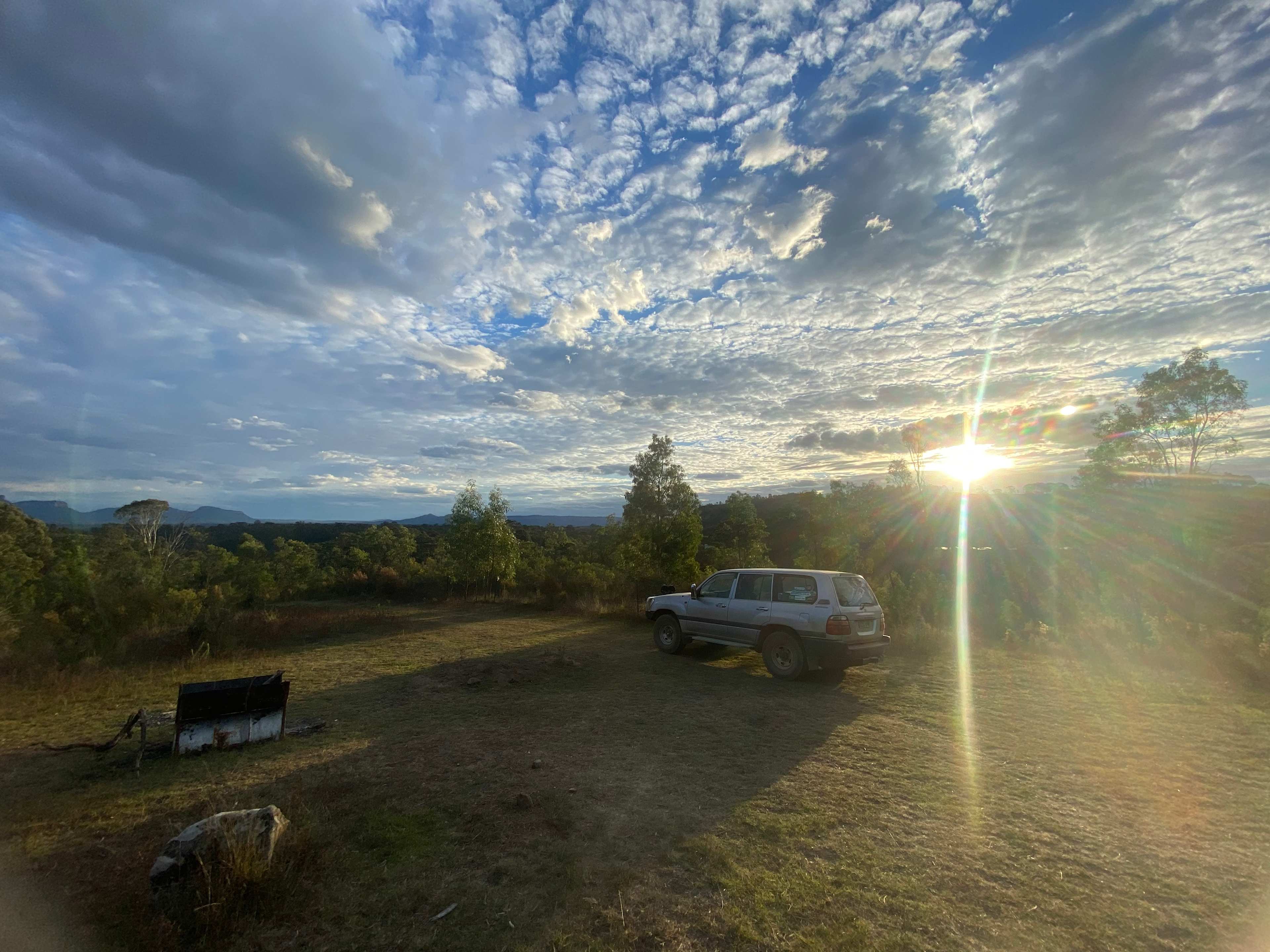 The Giants - mountain views camping