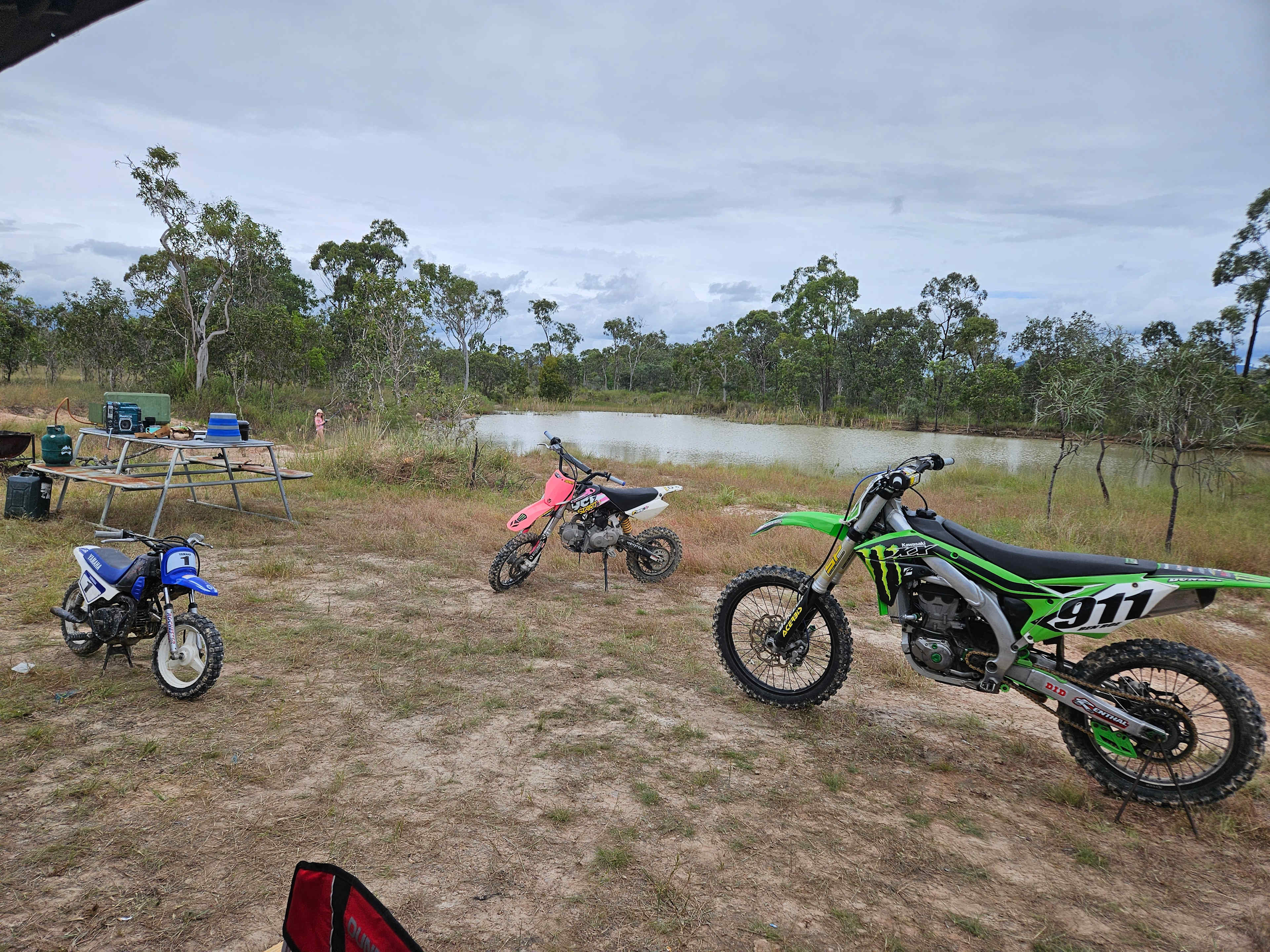 Country Camping Dam Site