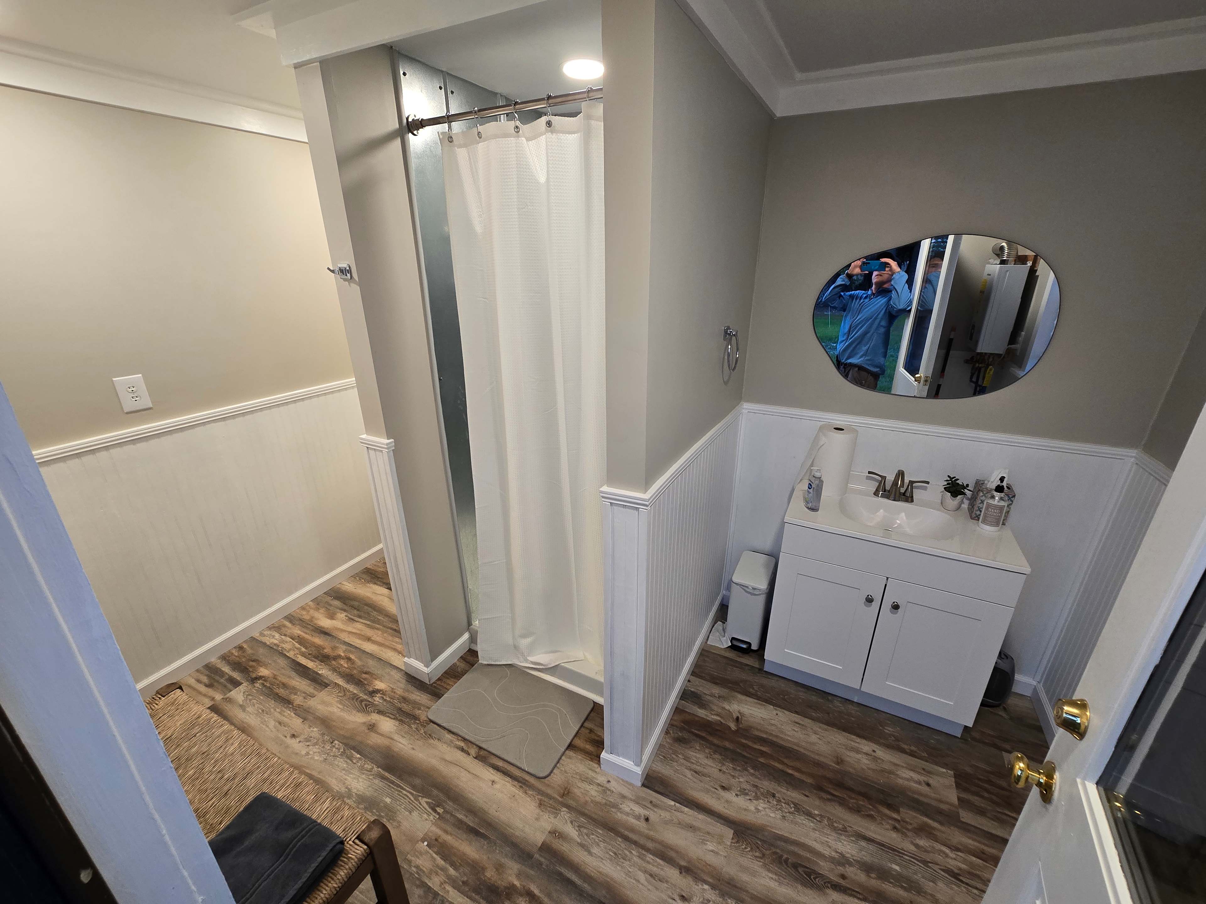 Bathroom and shower