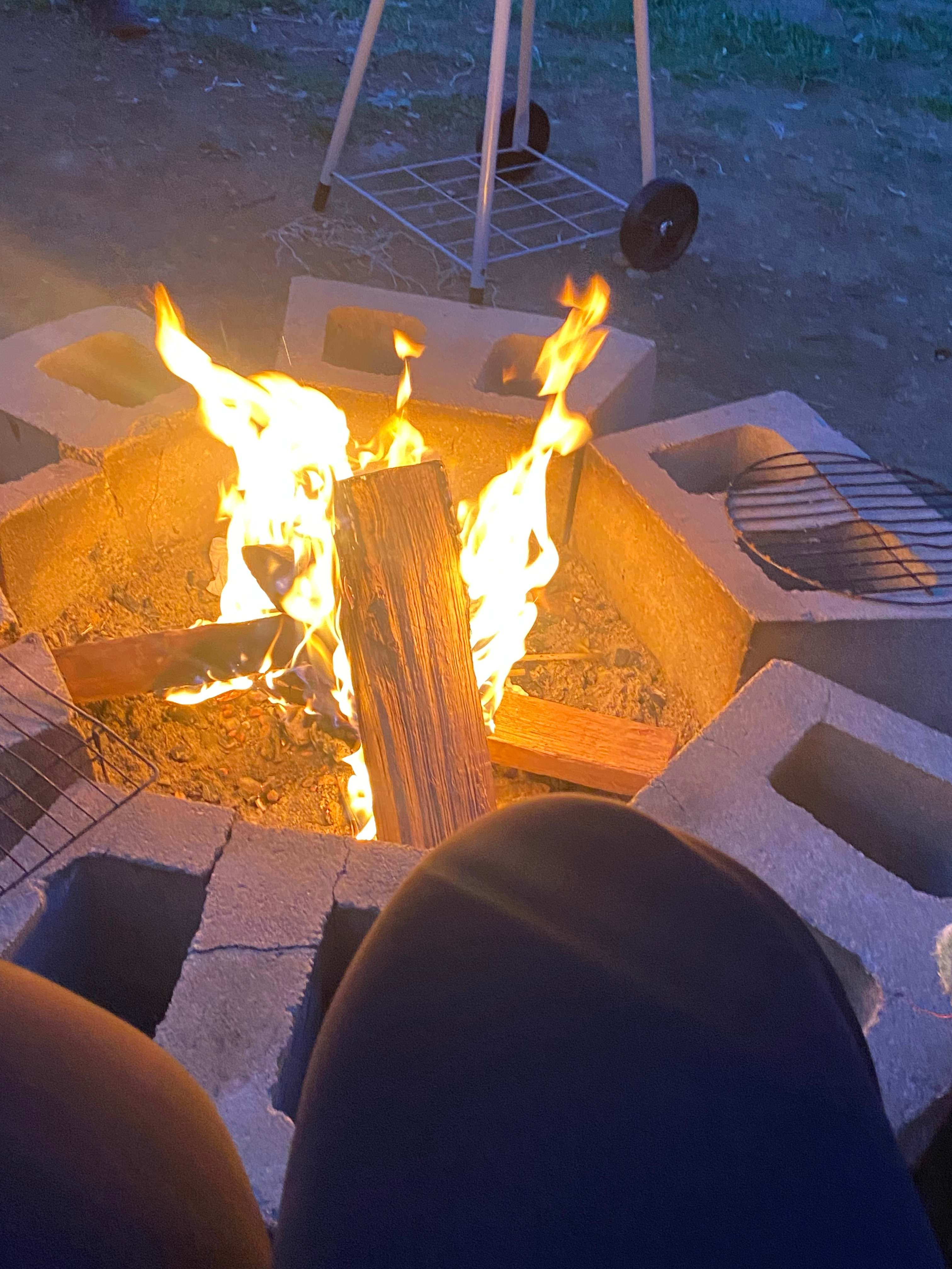 a beautiful night with bonfire ❤️🙏🏽