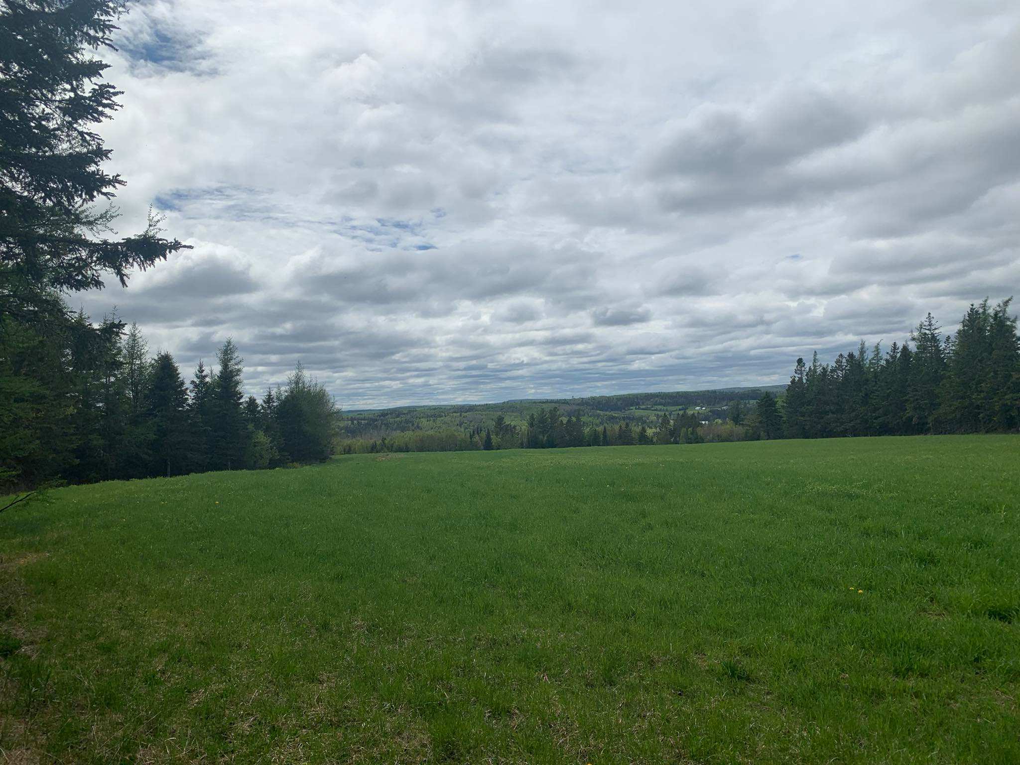 This is the view if you walk to the right of the camp site