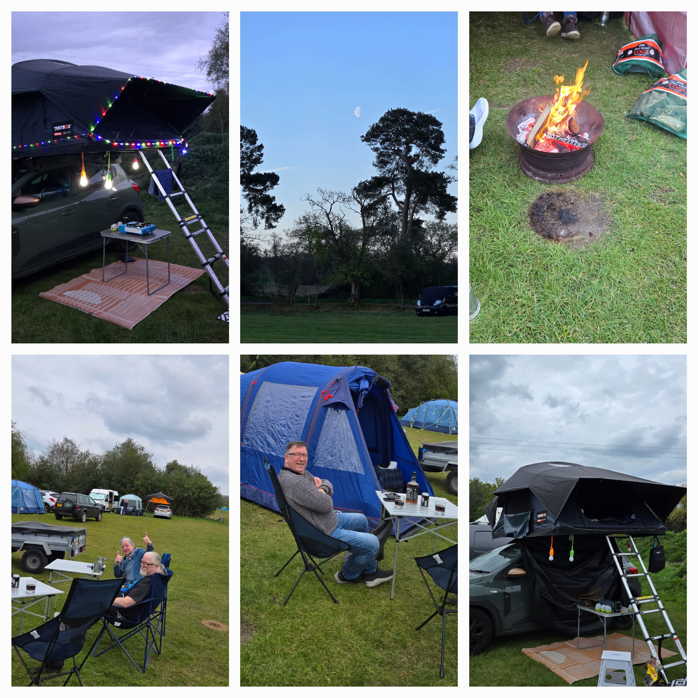 Camping at The Hollies