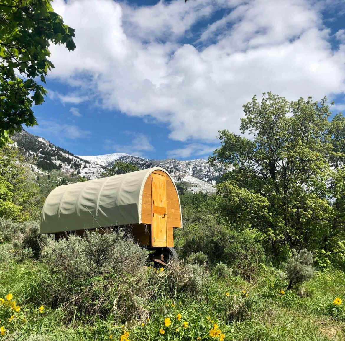Cozy Sheepherder Wagon