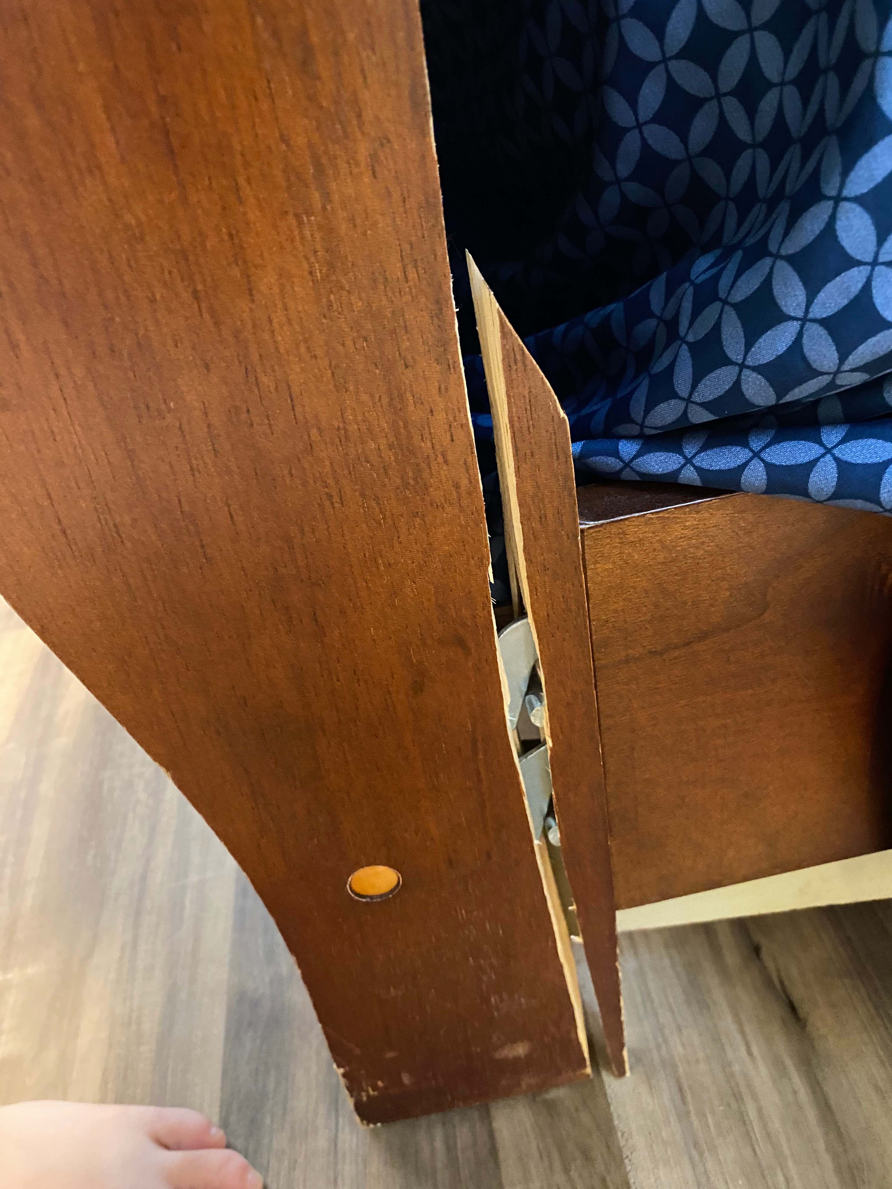 broken bed frame