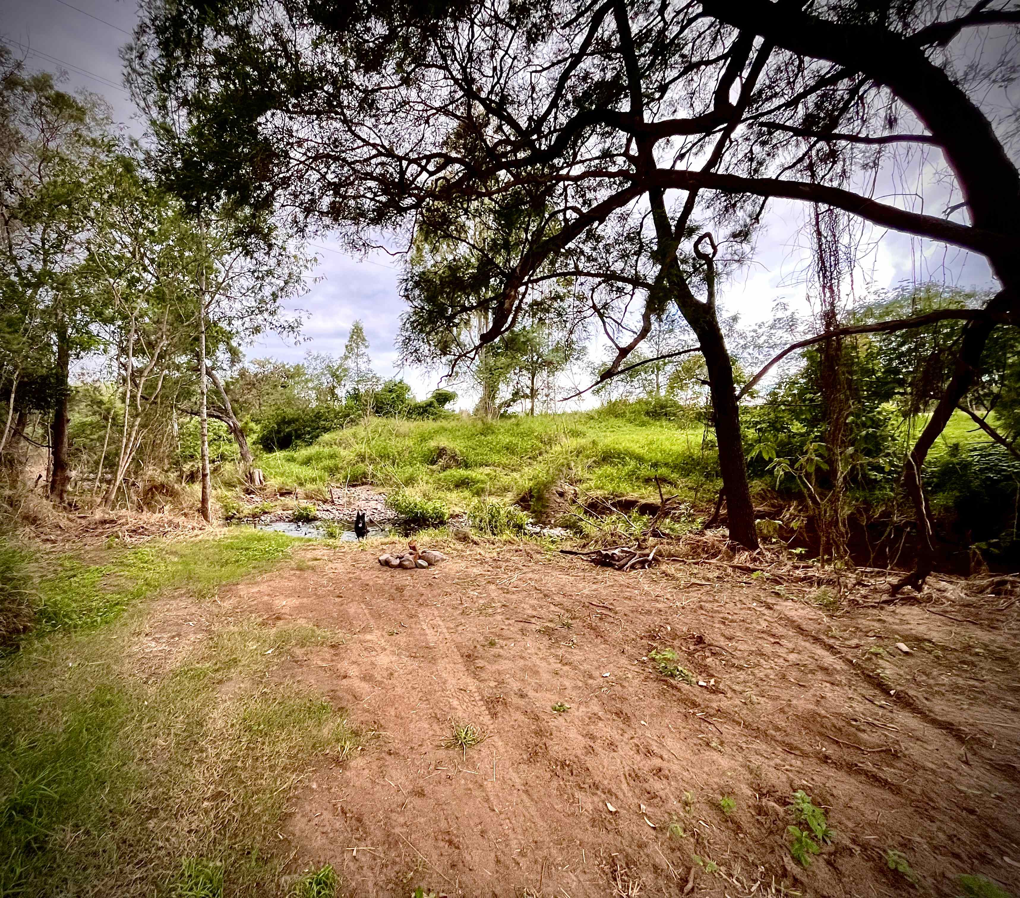 Creek campsite option - camp along fresh running creek - 4x4 access only