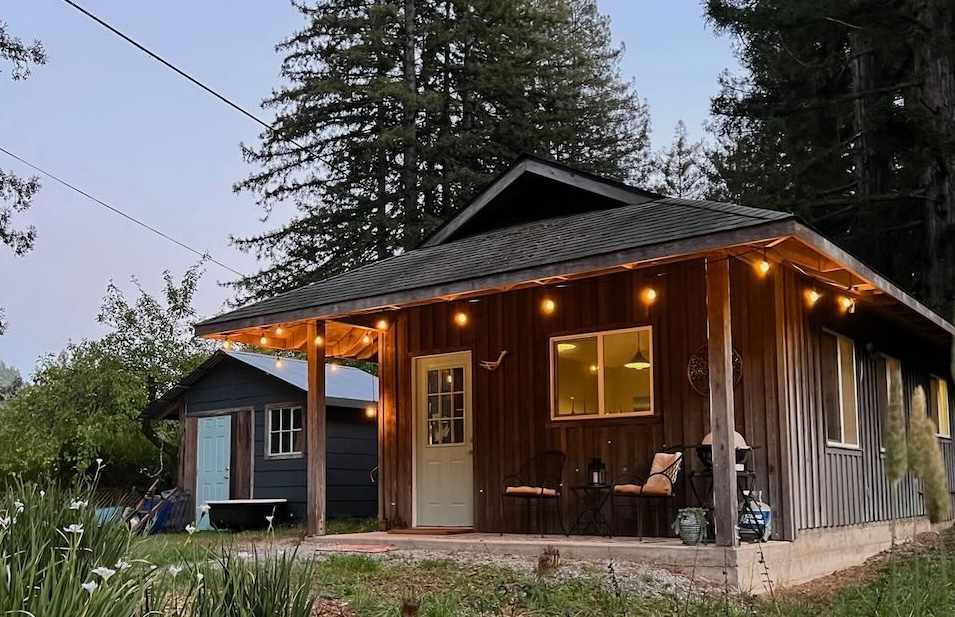 Cabin in Sonoma's Cycling Paradise