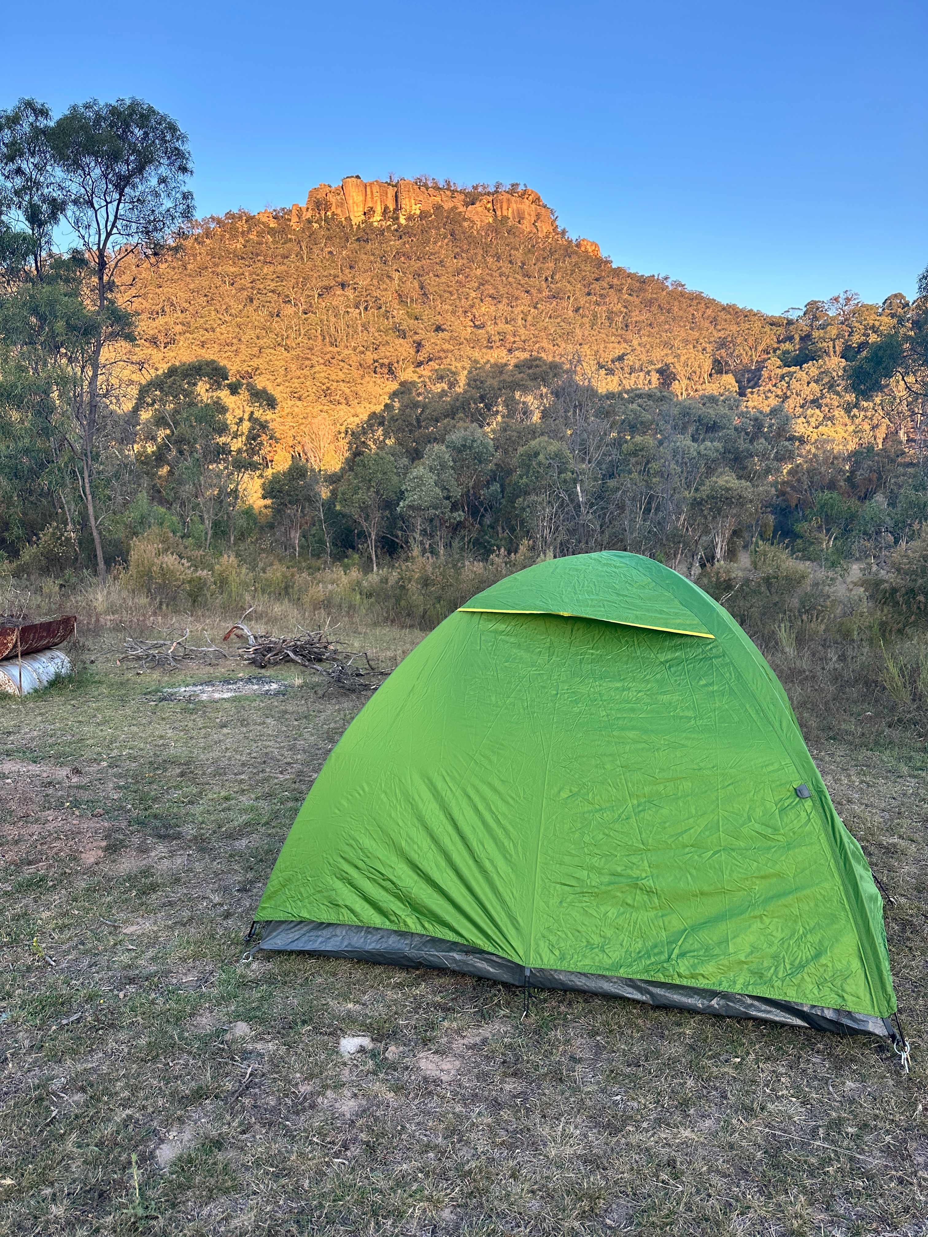 The Giants - mountain views camping