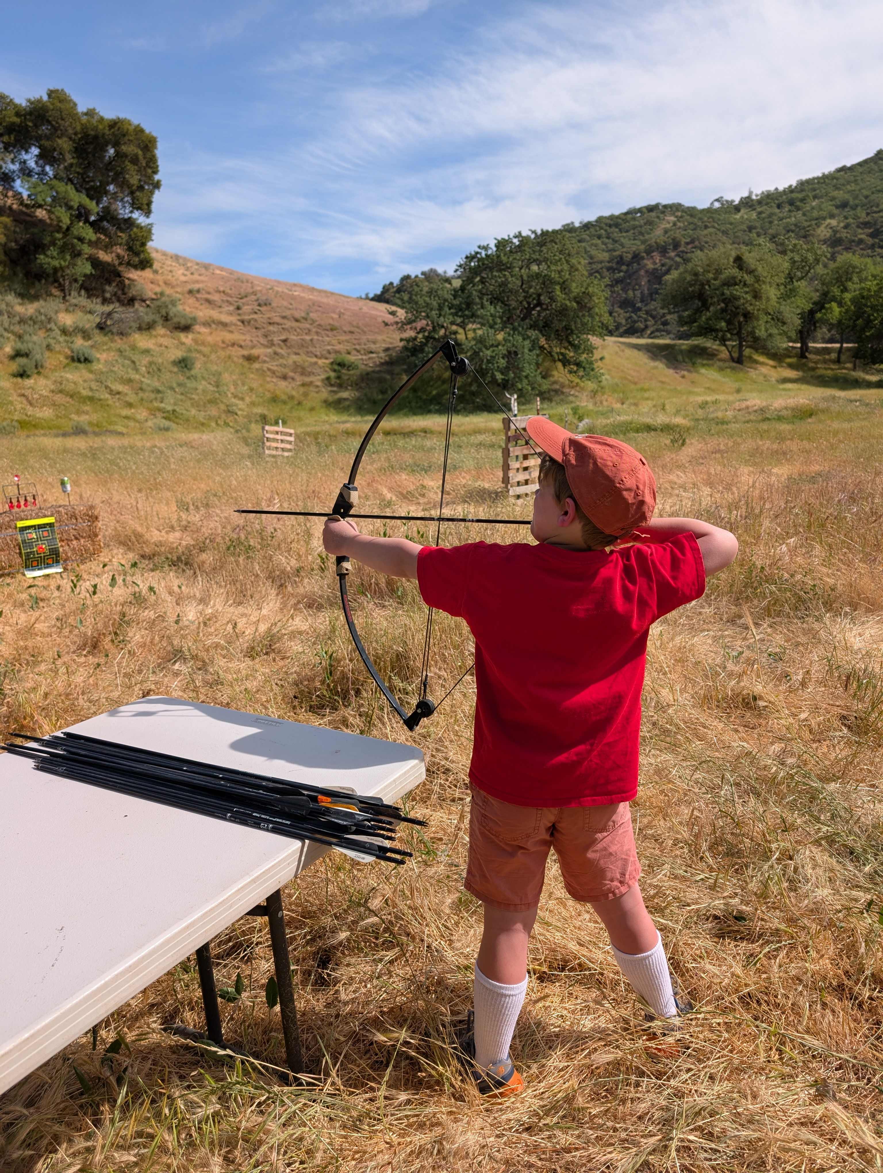 Camp near Pinnacles National Park