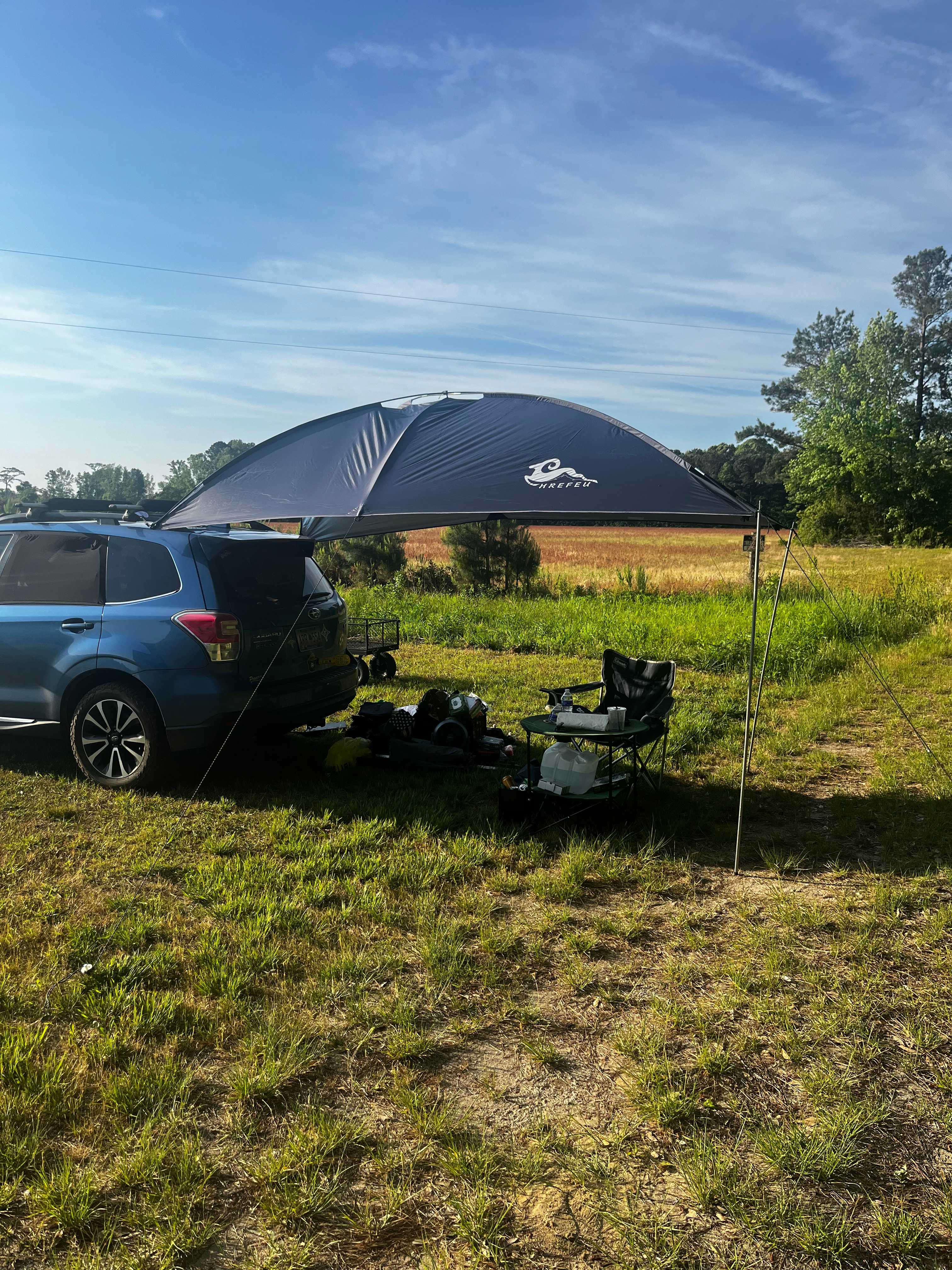 My setup with the Subaru 