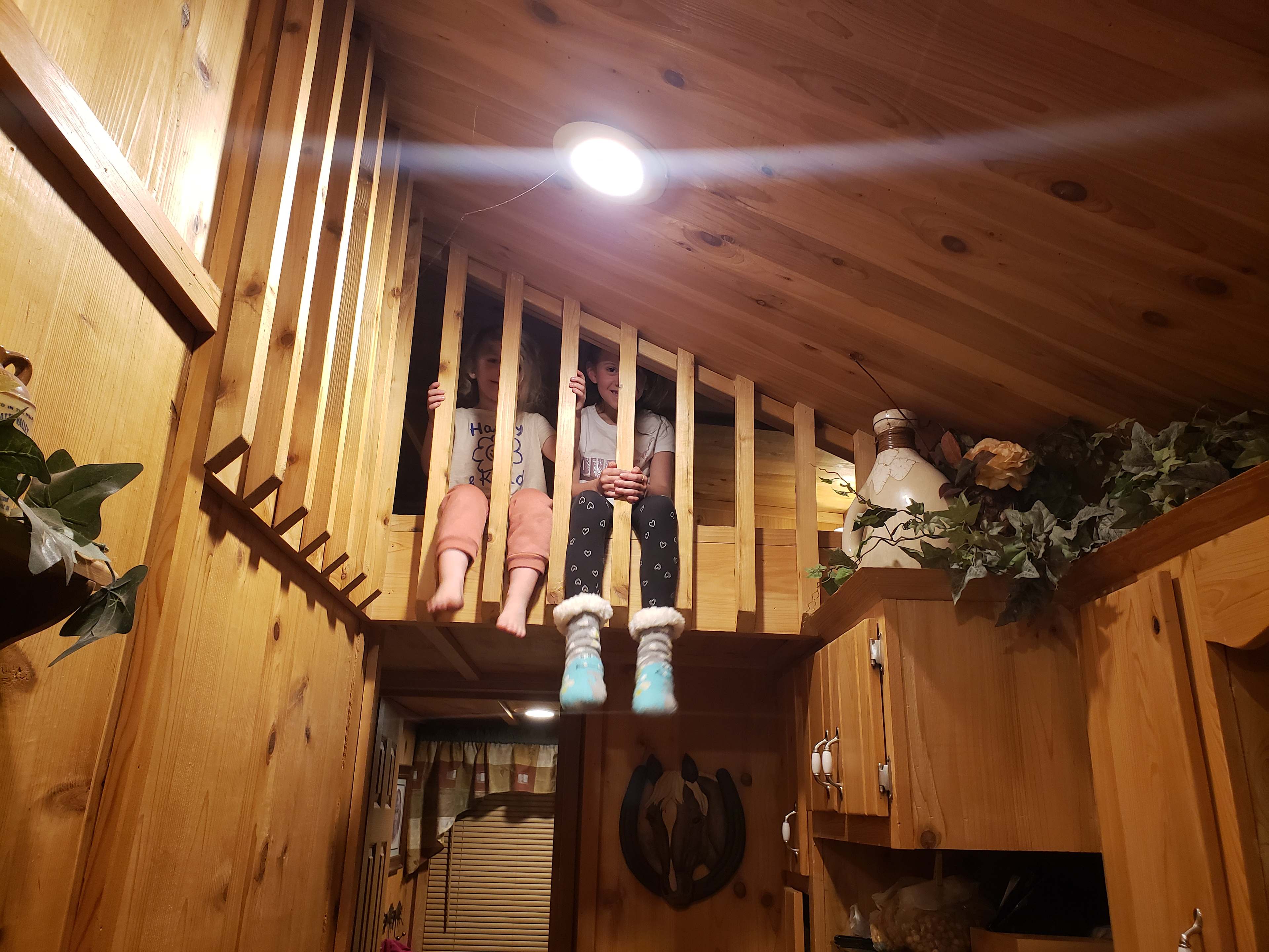Kids LOVED the loft! 