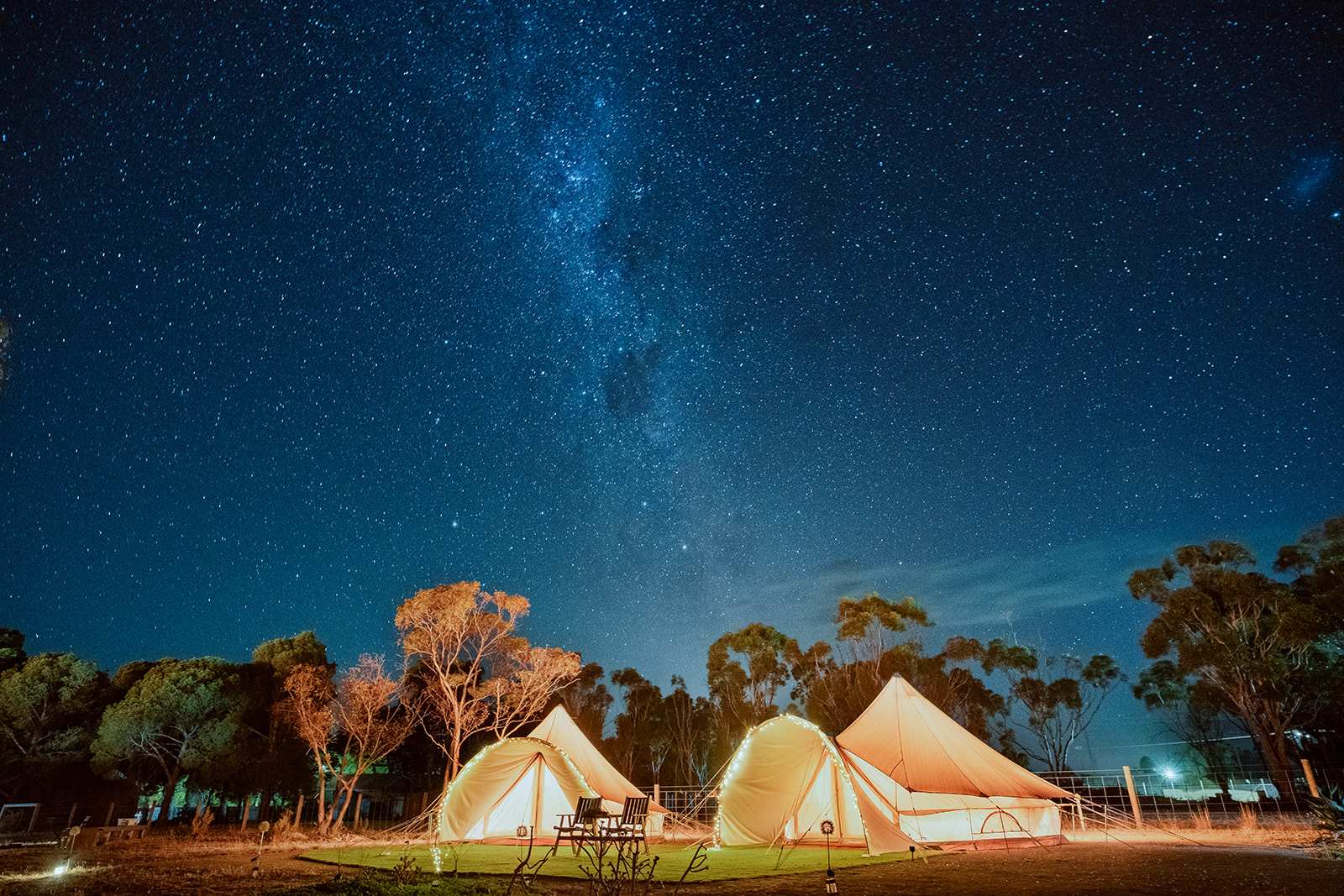 The Pink Lake Insta-Camp