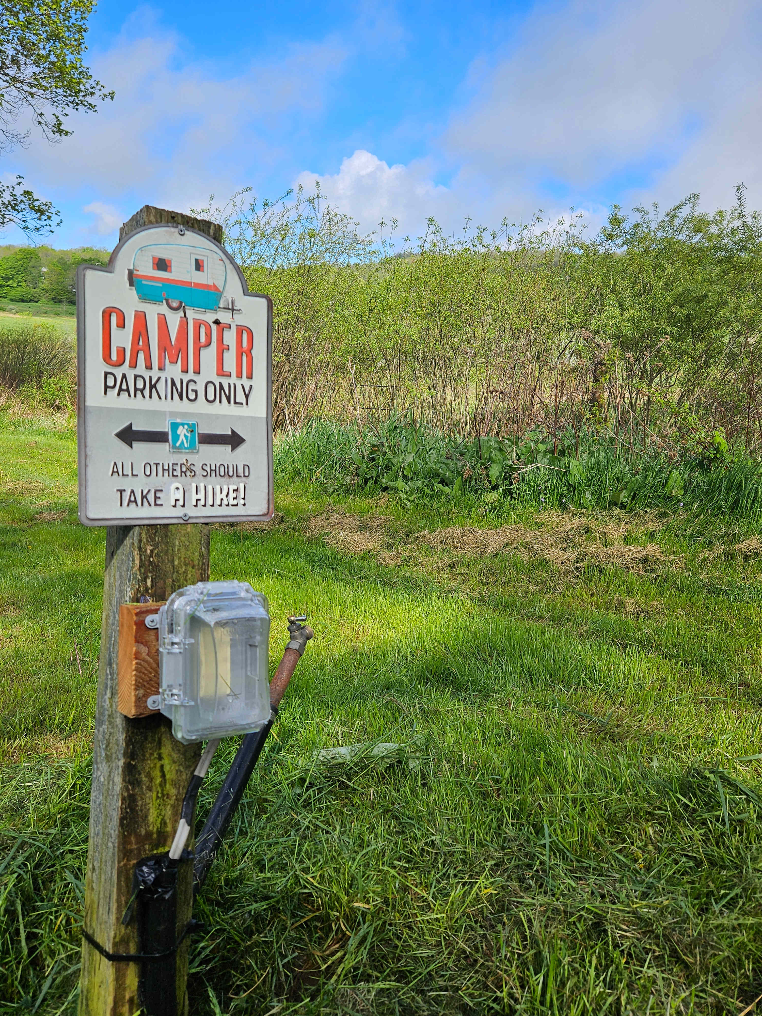 Relaxing Pondside Campsite