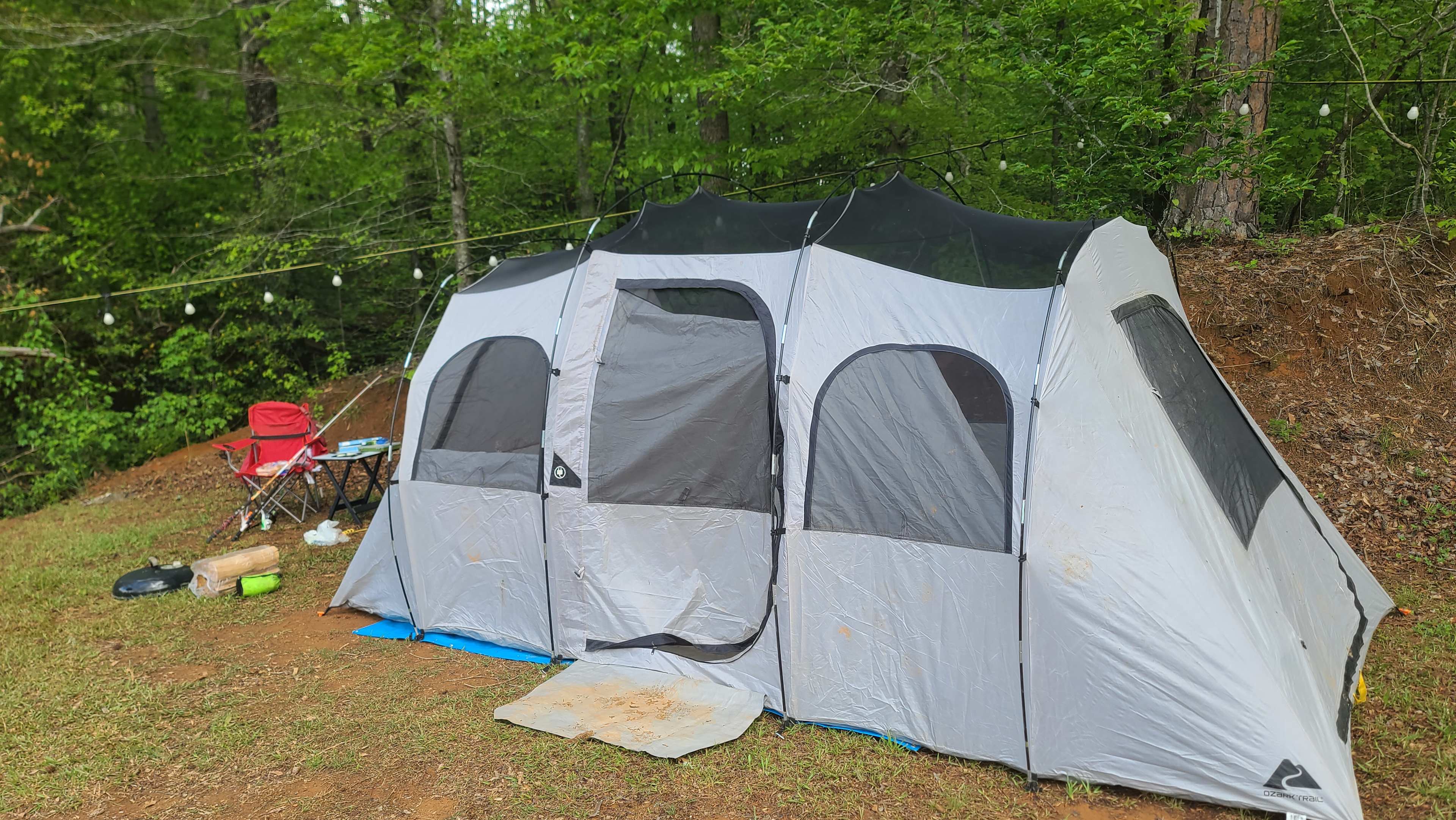 Our home for the weekend