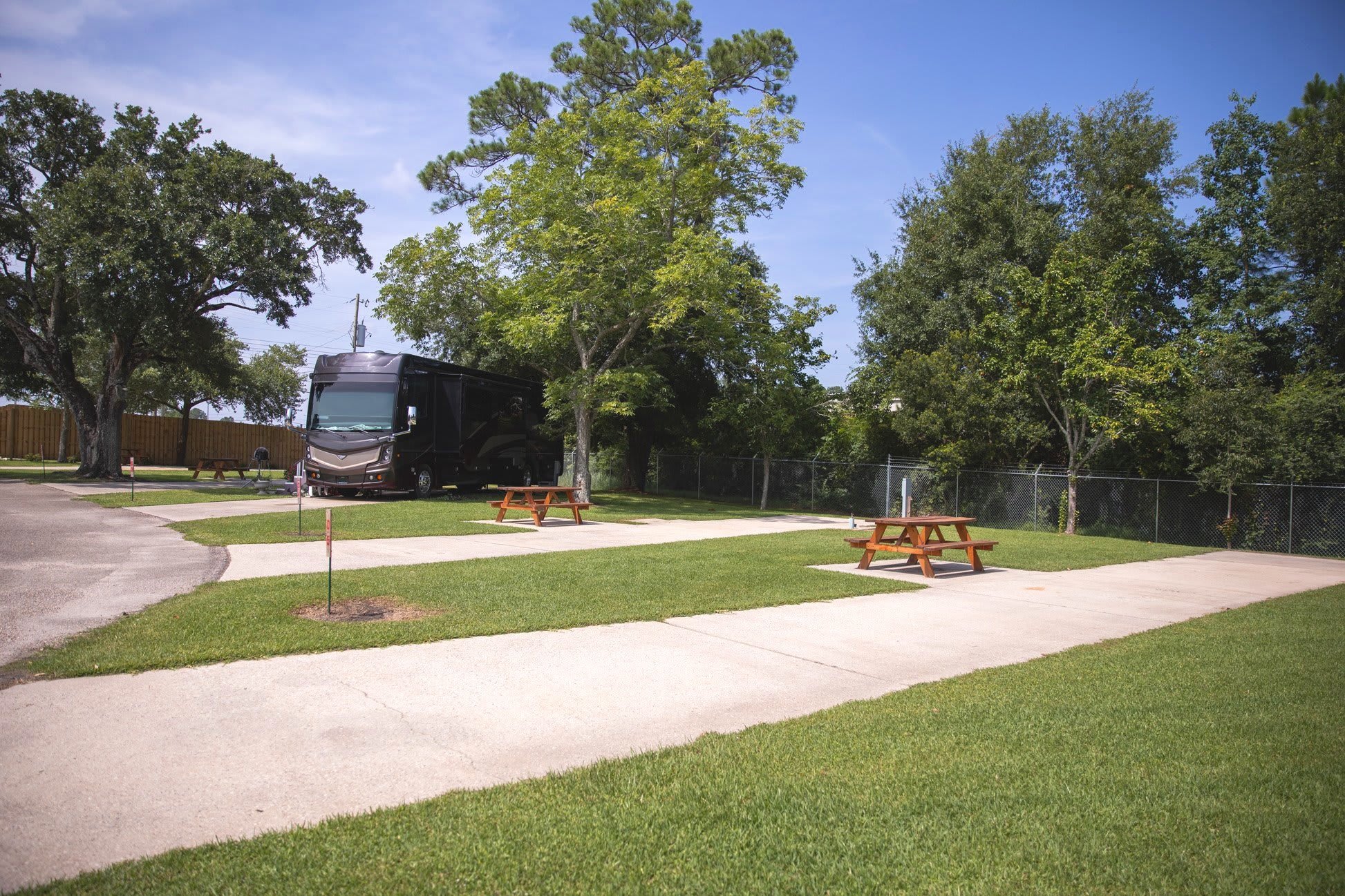 Bayberry RV park back lot