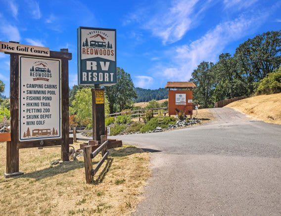 Mendocino Redwoods RV Resort