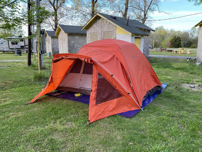 Rock Cabin Camping