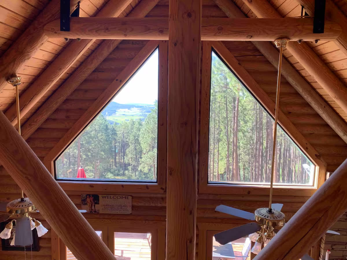 Mountain Side Log Home