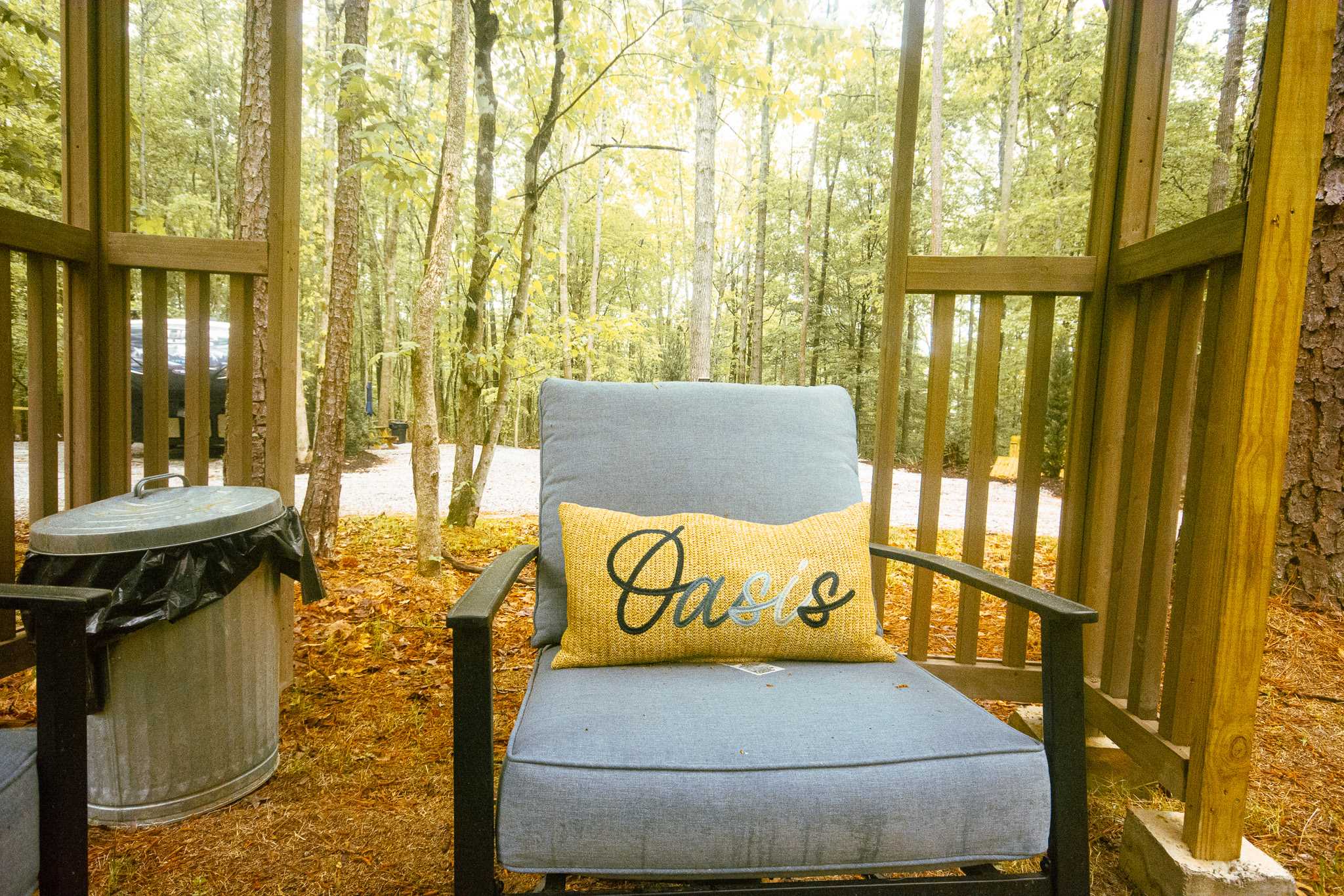 Spots to chill communally. 