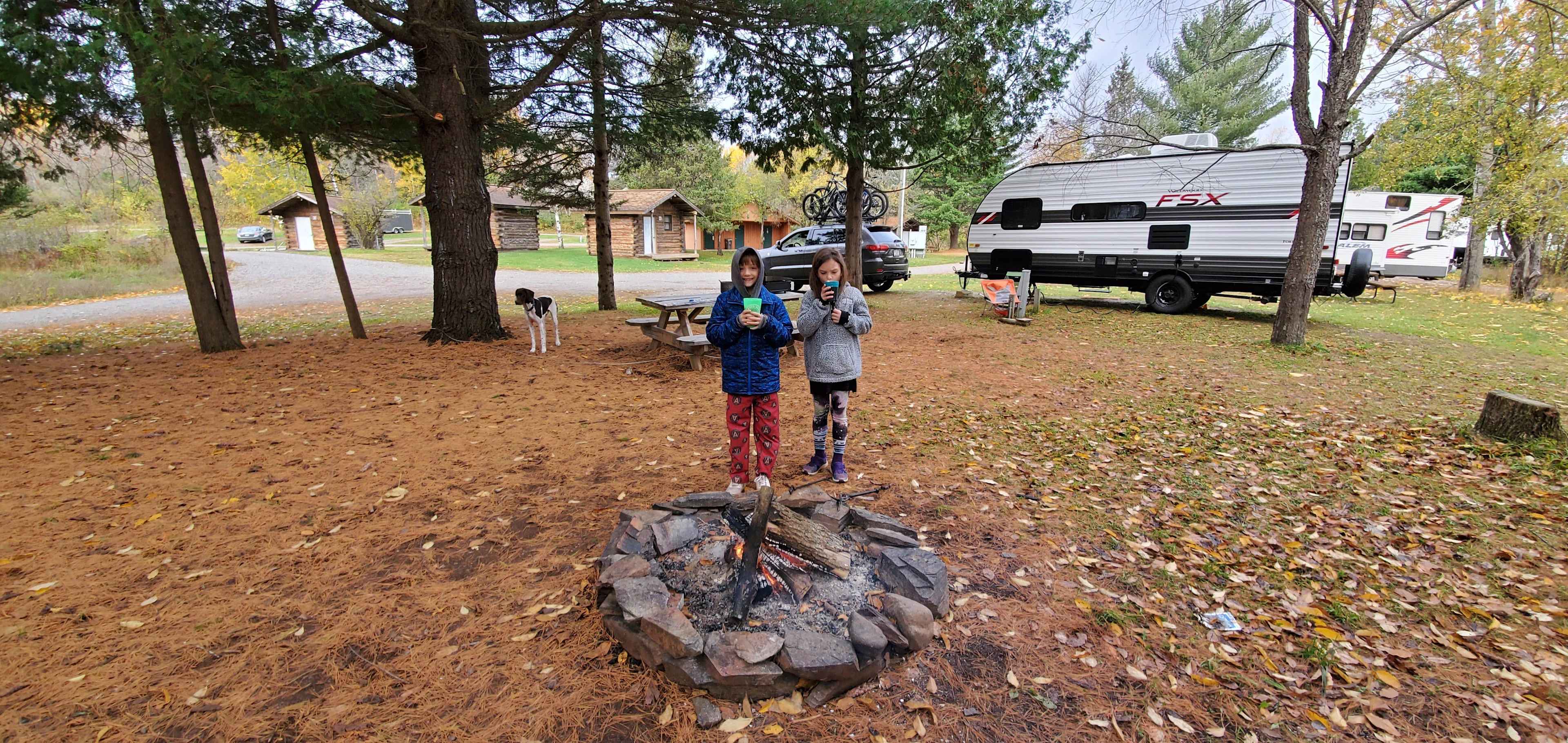 Paint River Hills campground