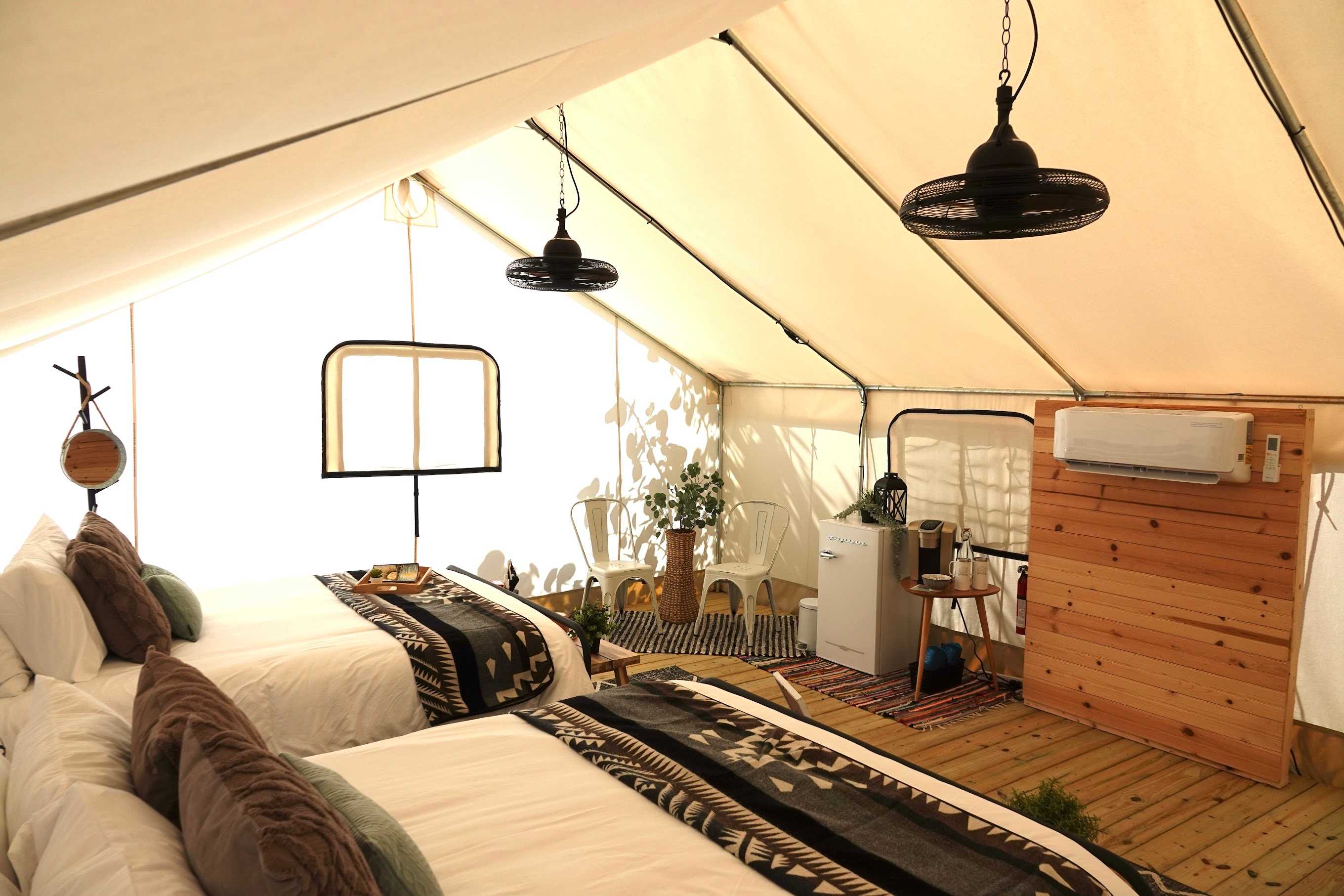 Site 10 Double Safari Tent