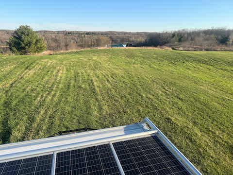 Top of rig view