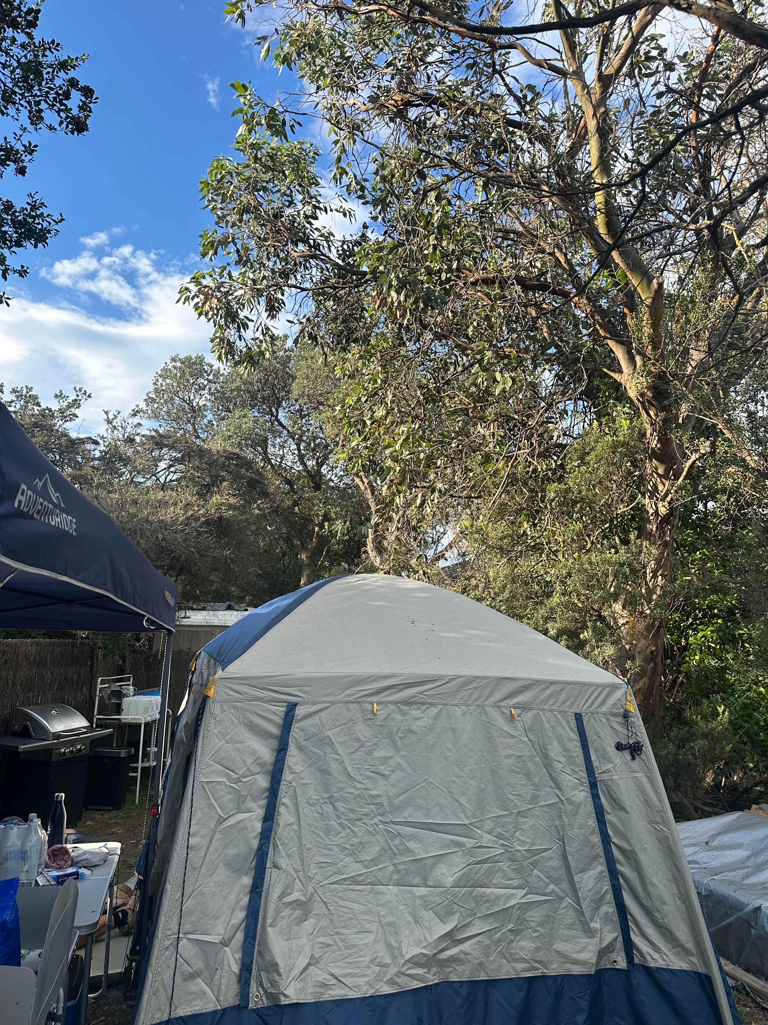 Camp site after!