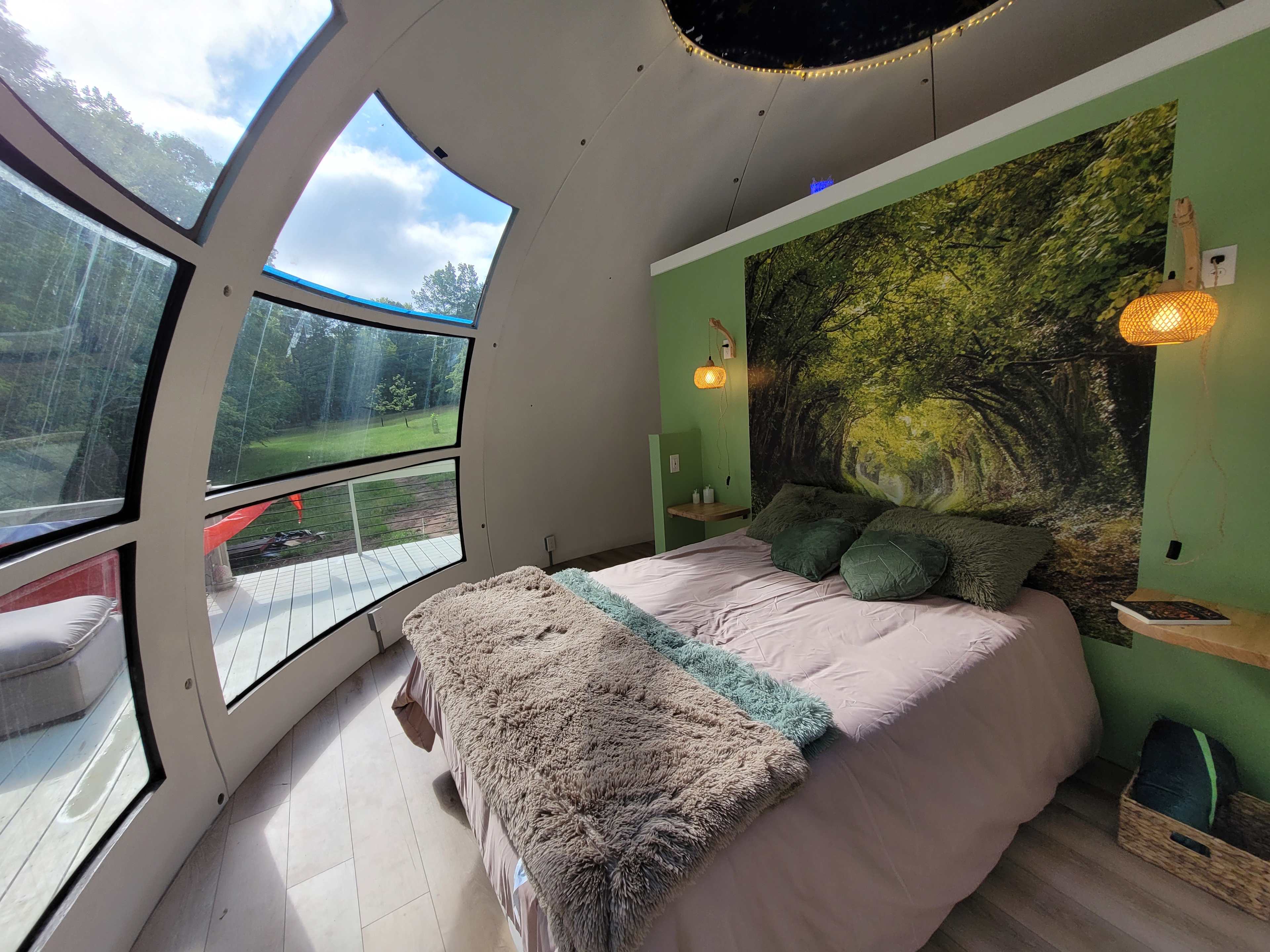 Secluded Themed Domes on 100acres