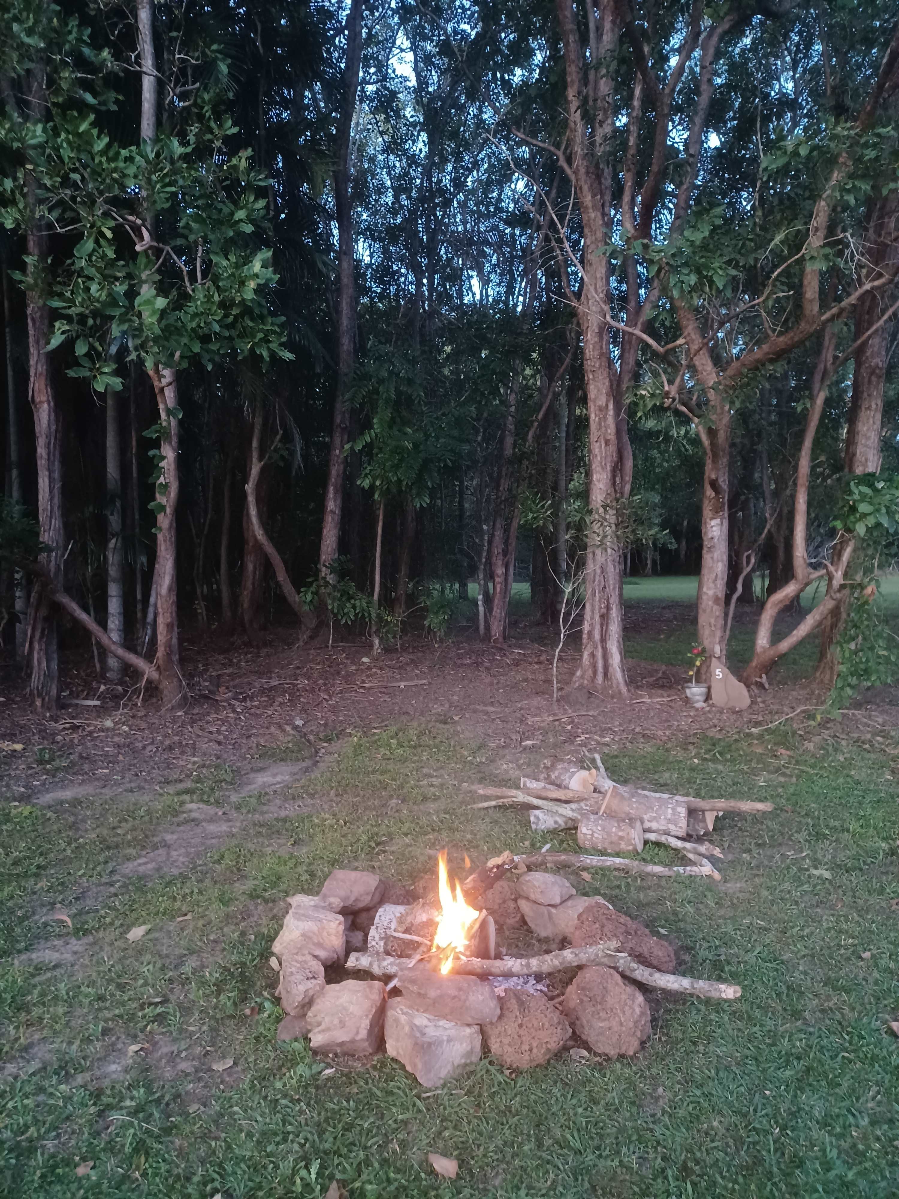 Designated fire places