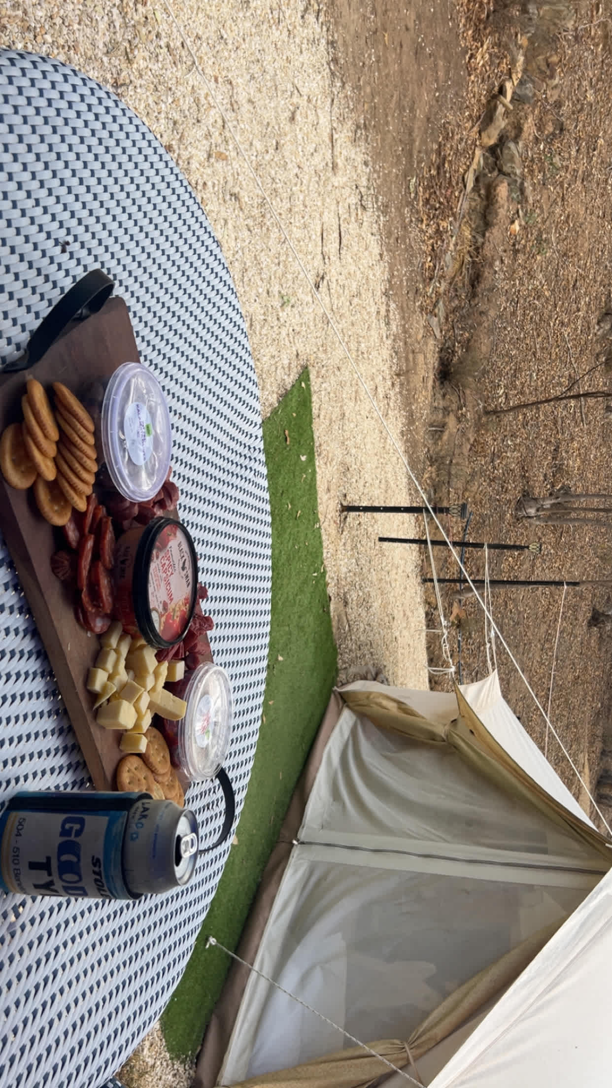 Glamping on a budget